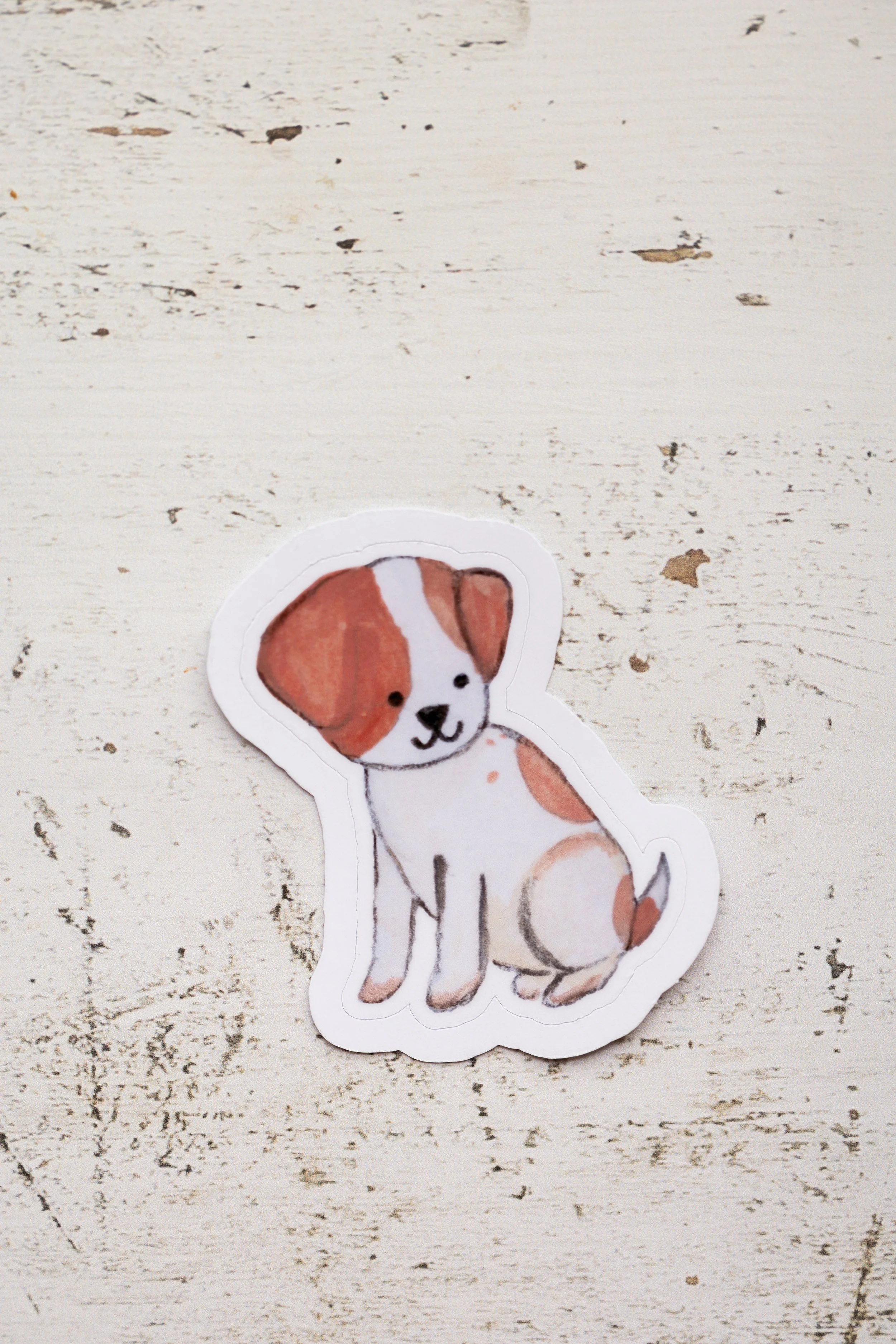 Scout the Puppy Sticker | Die Cut Sticker