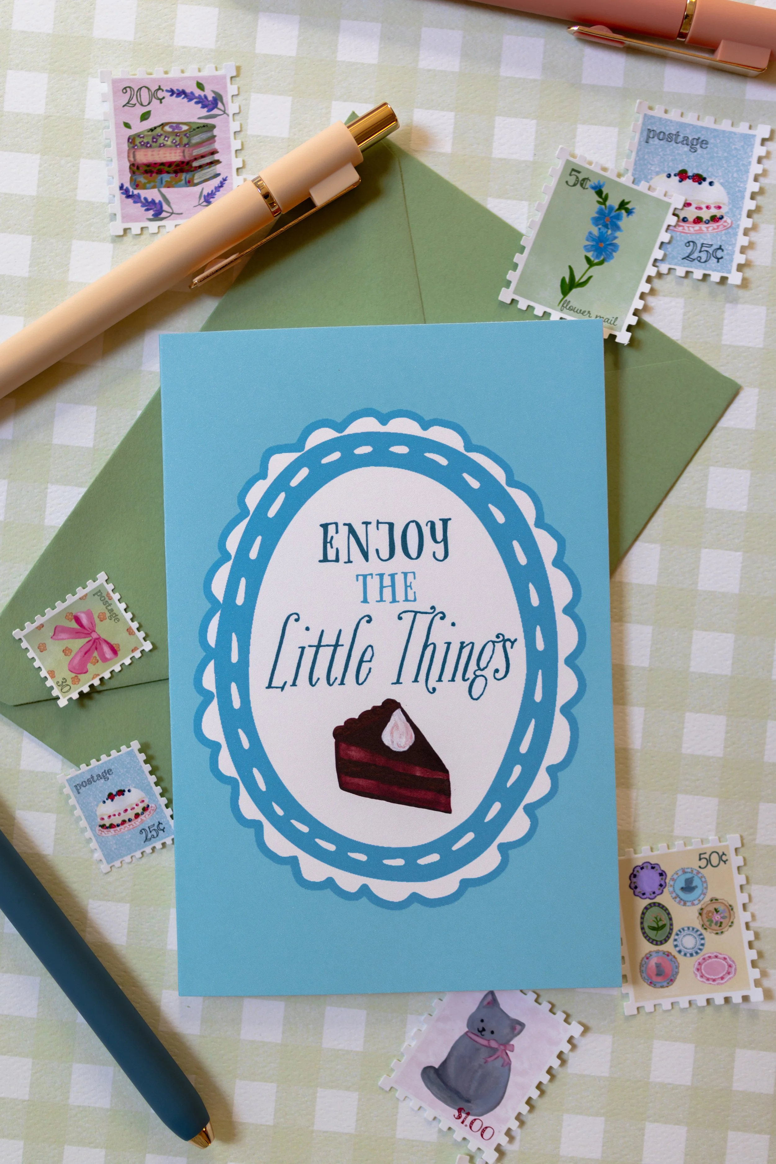 Enjoy the Little Things Greeting Card