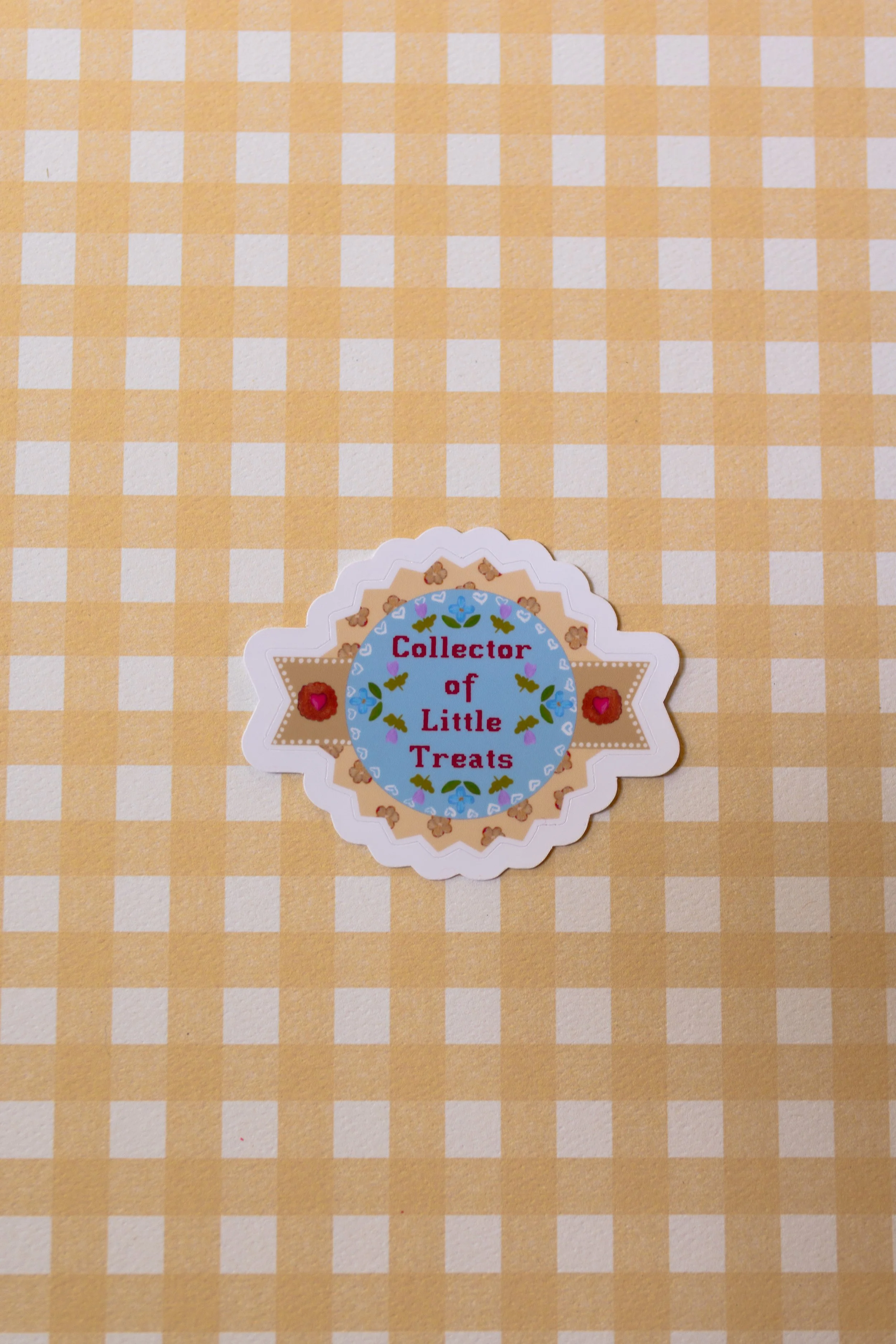 Collector of Little Treats Die Cut Sticker
