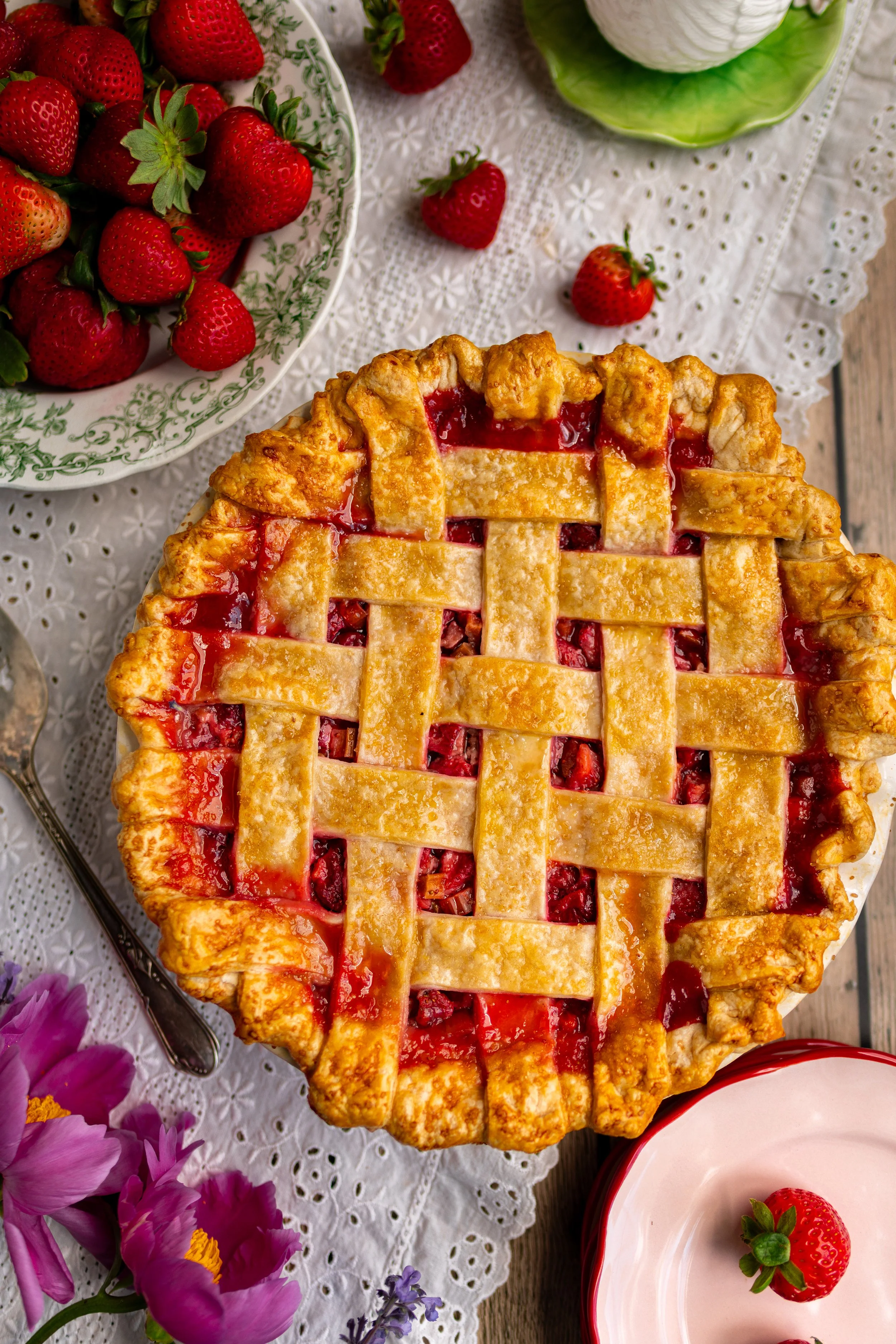Strawberry Rhubarb Pie