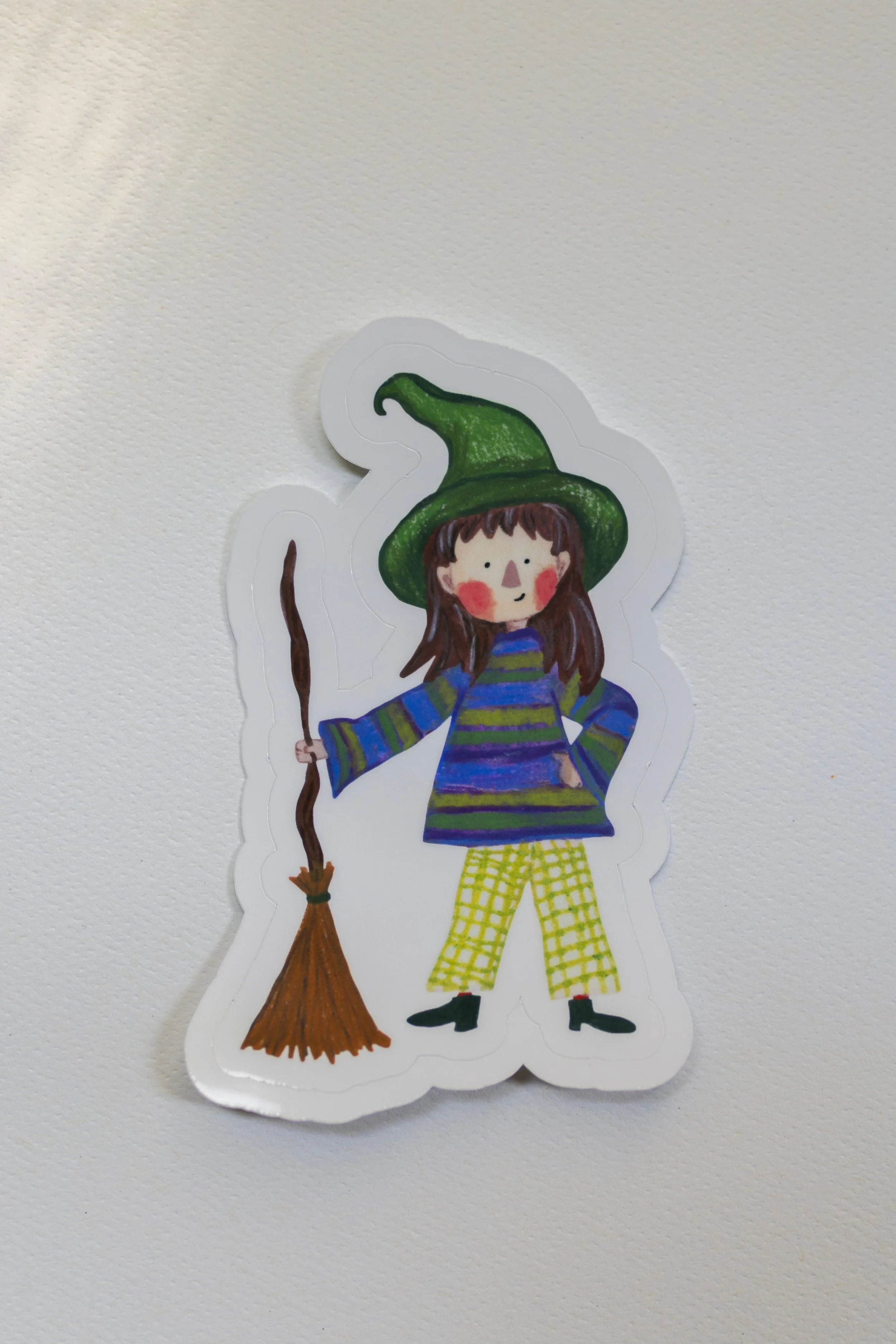 Rue the Little Witch Die Cut Sticker