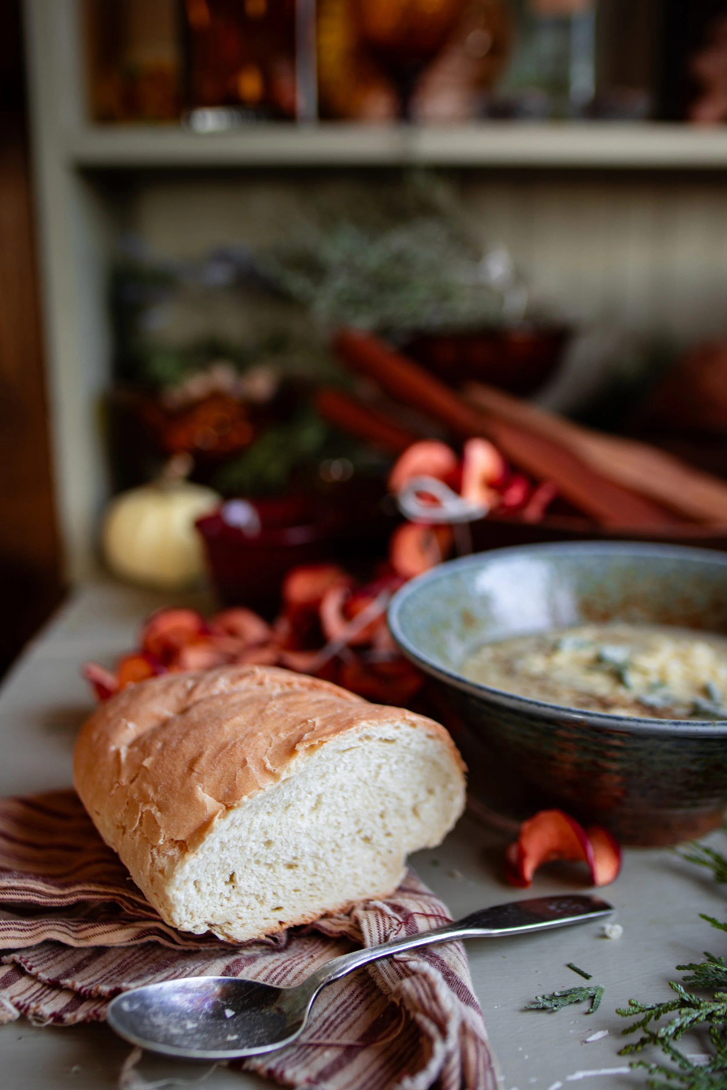 Pioneer Potato Soup from Kirsten’s World American Girl Recipes Hearty Frontier Comfort