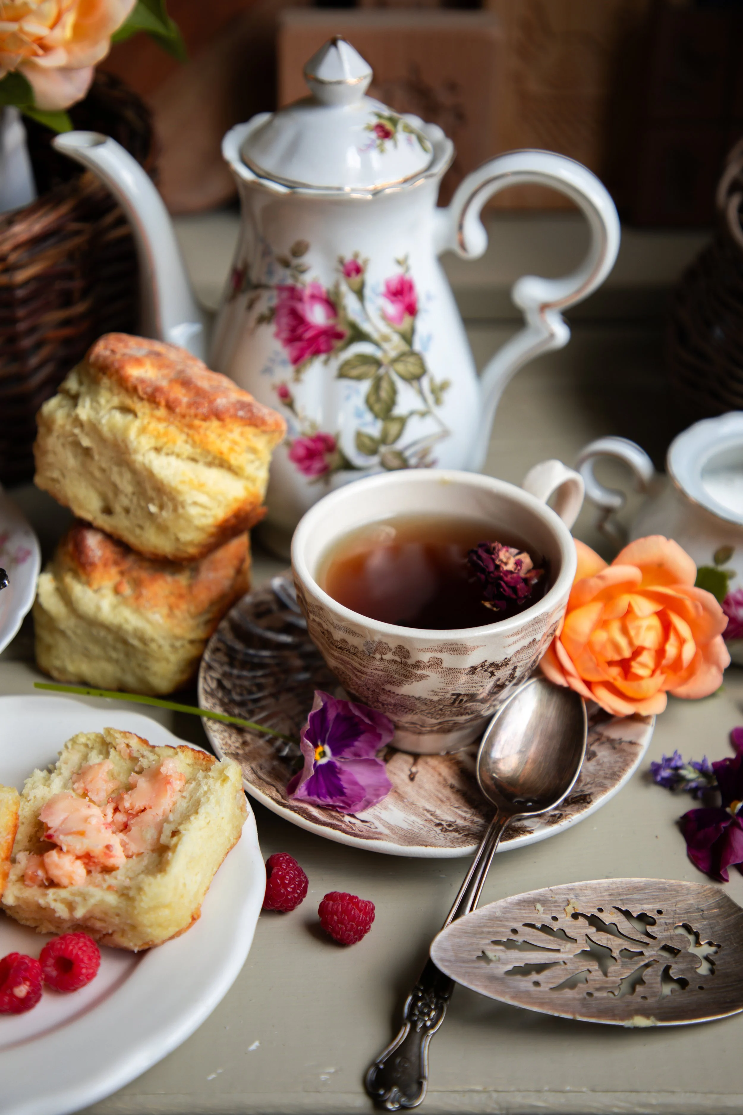 Video Raspberry Rose Compound Butter — Under A Tin Roof