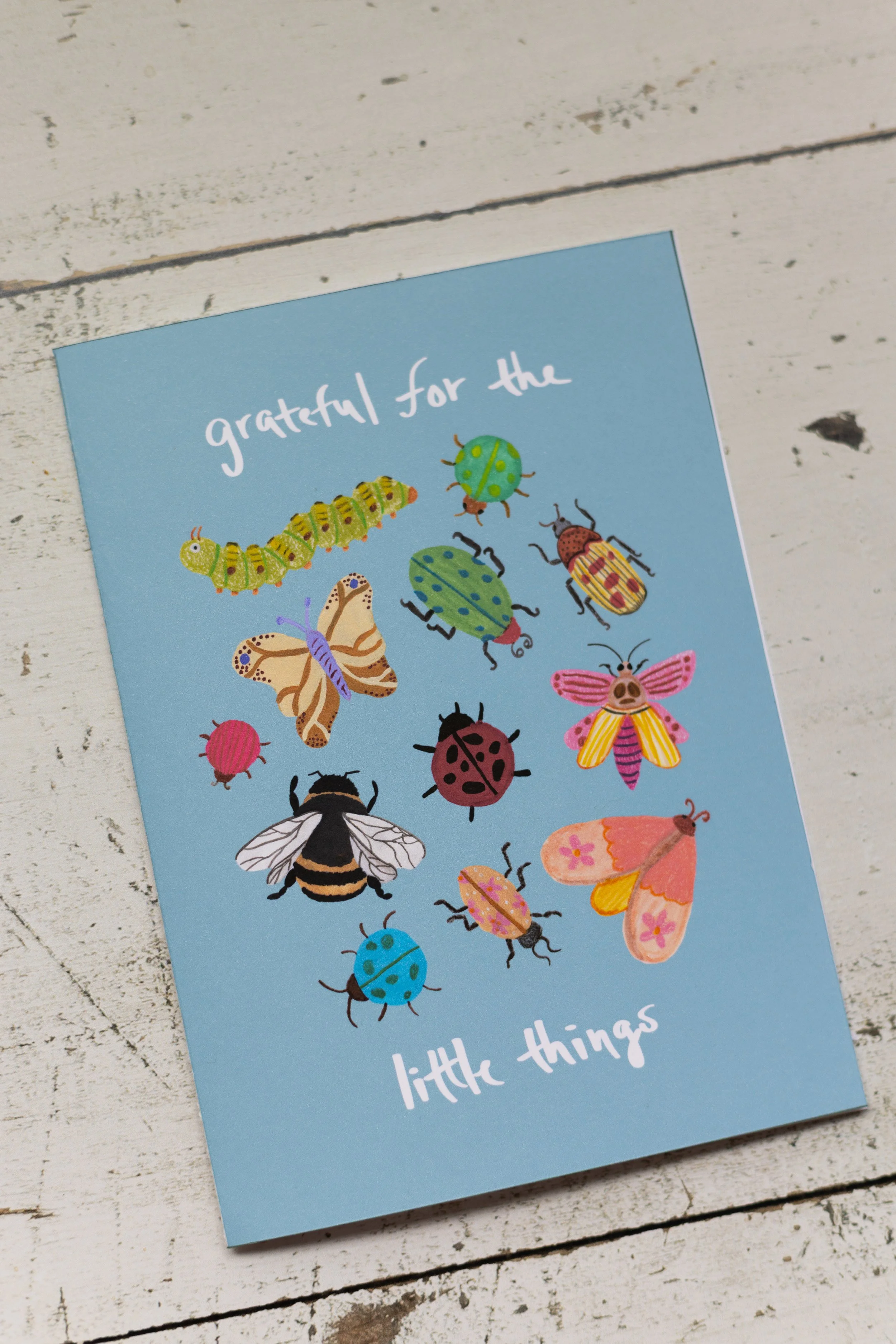 Dear Little Spring: Grateful for Little Things Greeting Card | 5x7