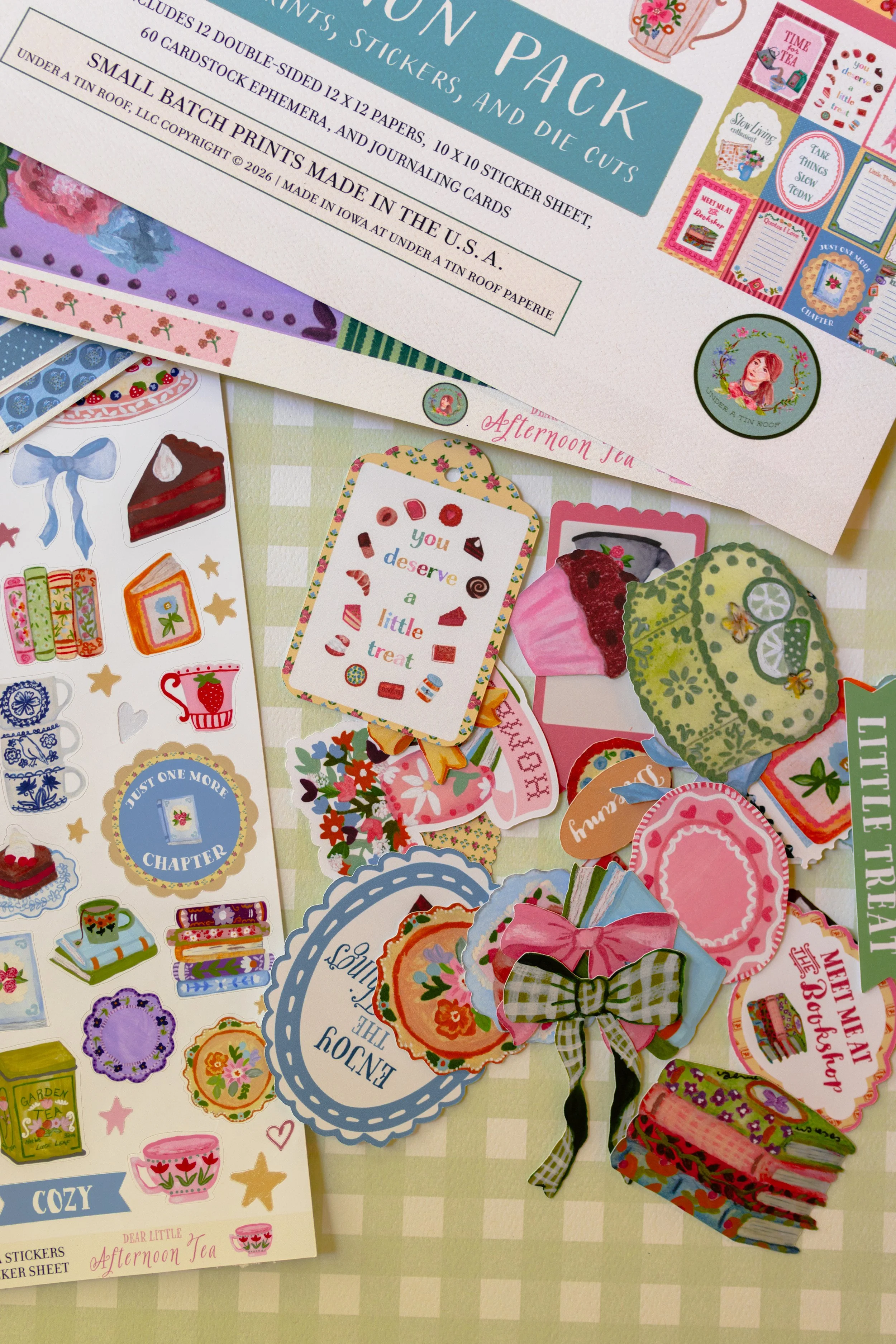 Premium scrapbook collection for memory keeping, junk journals, planners, handmade cards, and mixed media projects.