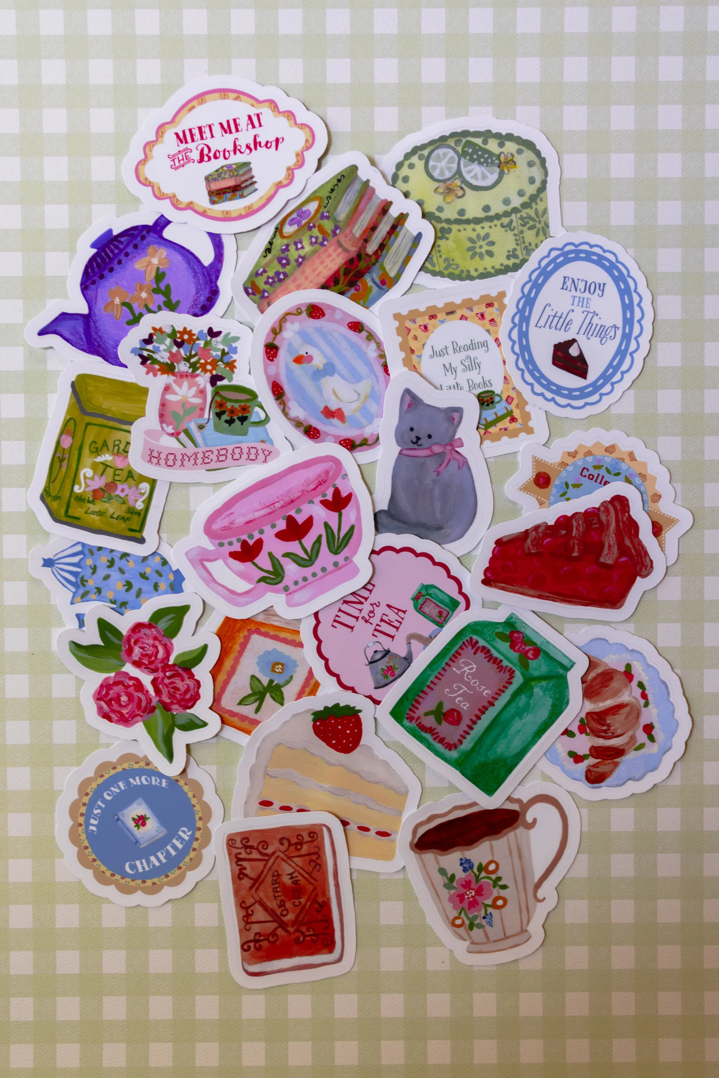 Dear Little Afternoon Tea collection of whimsical hand-illustrated die cut stickers. (Copy) (Copy) (Copy) (Copy) (Copy) (Copy) (Copy) (Copy) (Copy) (Copy) (Copy) (Copy) (Copy) (Copy) (Copy)