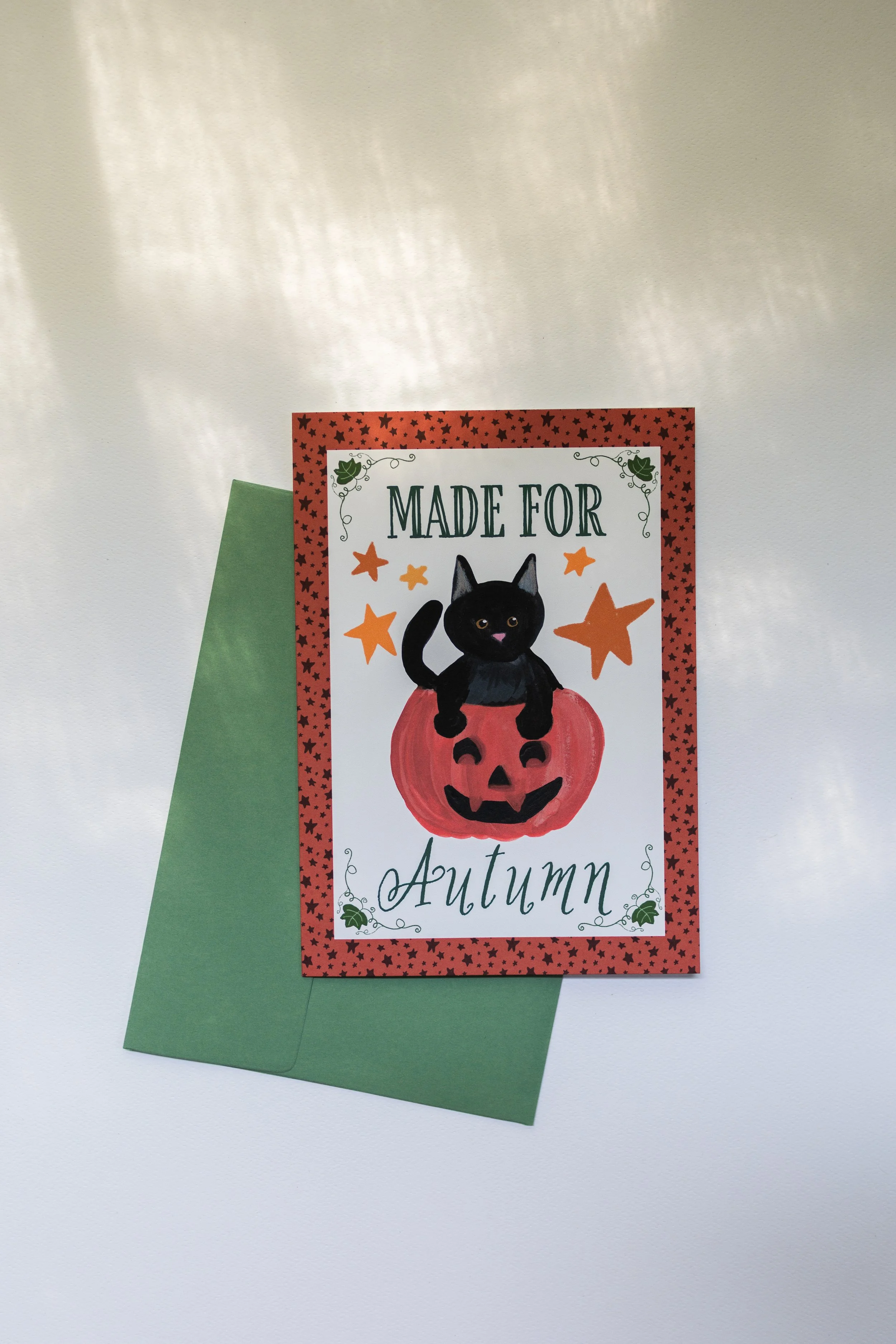 Made for Autumn Greeting Card