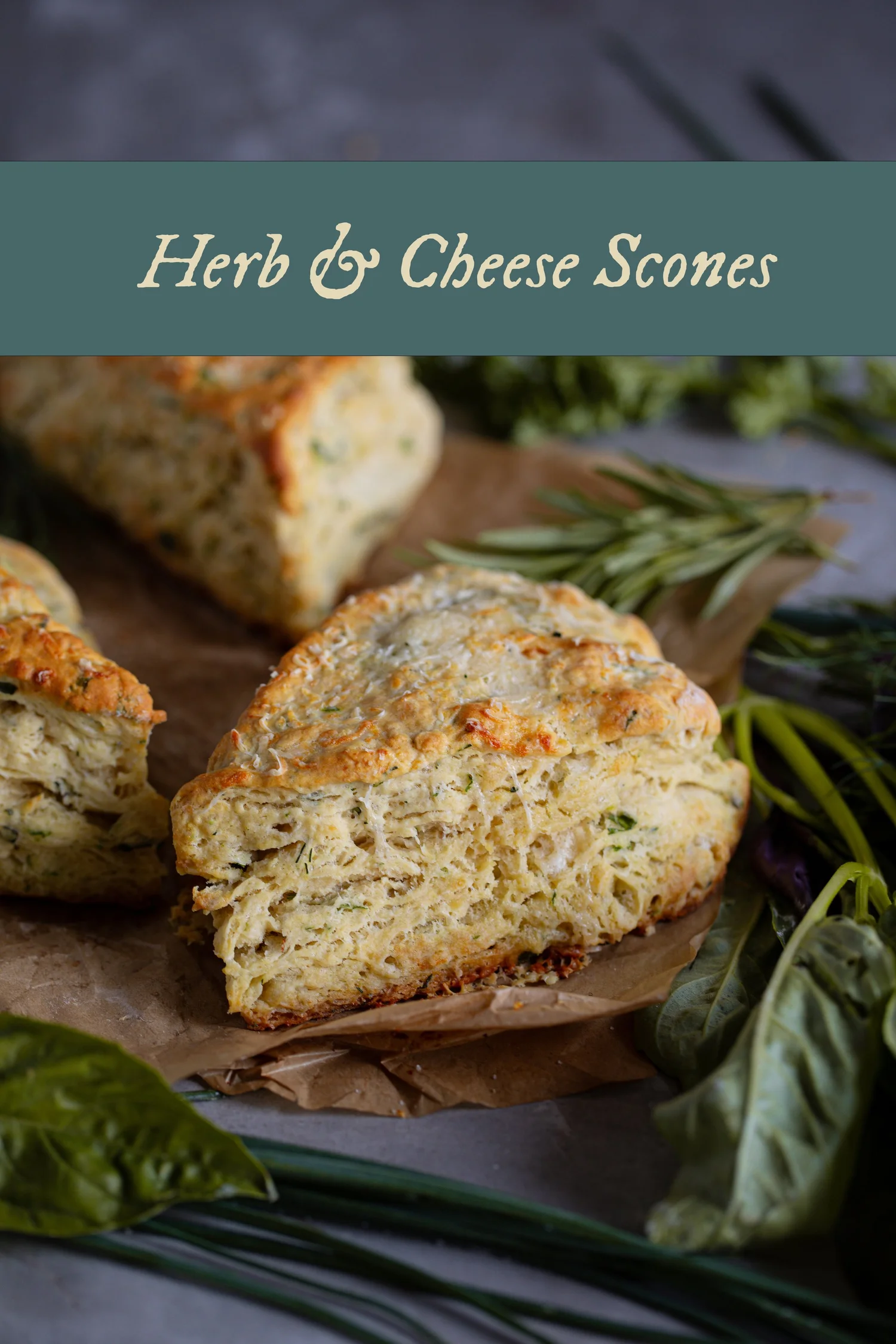 Irresistible Fresh Herb and Cheddar Scones Recipe — Under A Tin Roof