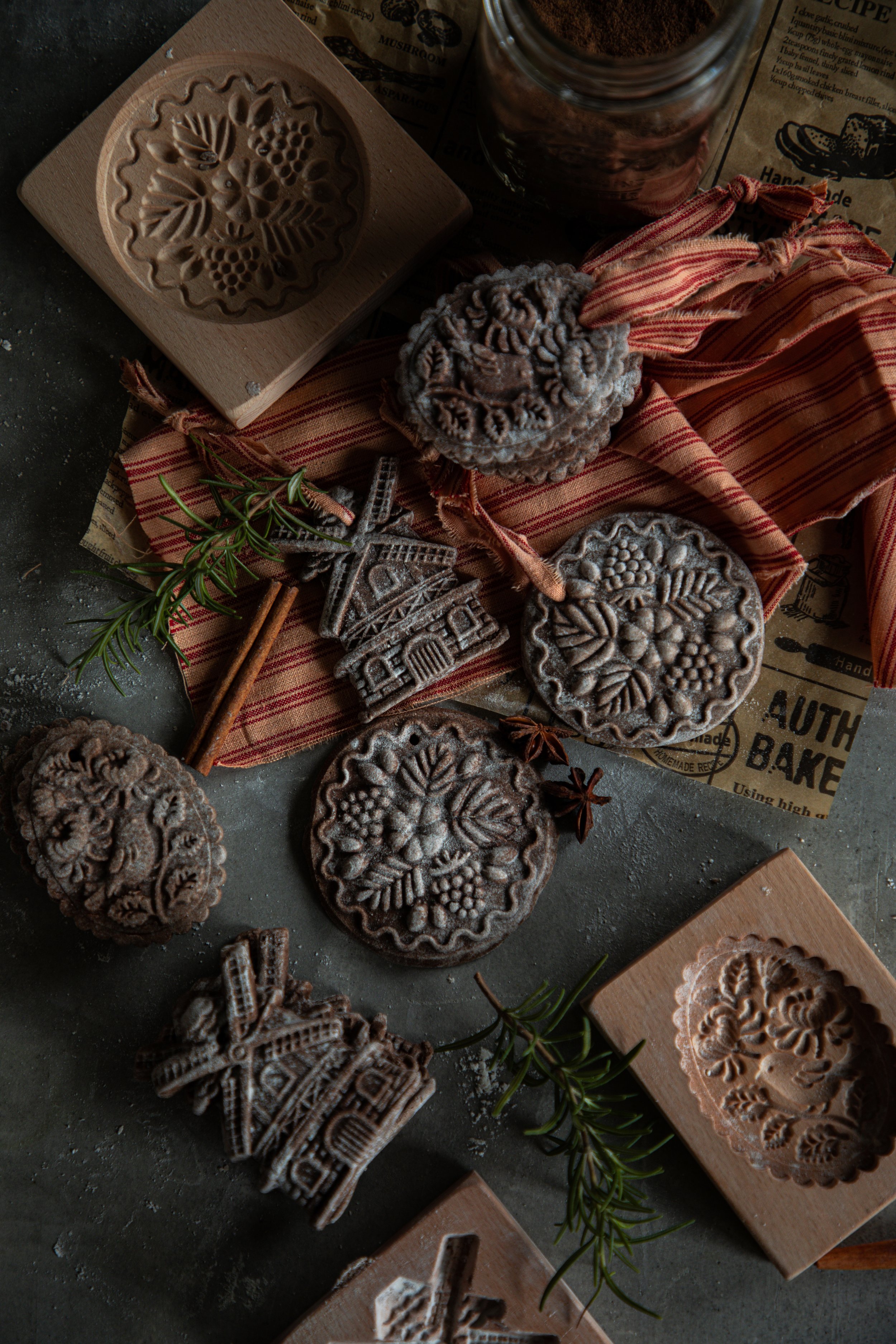 Molded Cinnamon Salt Dough Ornaments — Under A Tin Roof