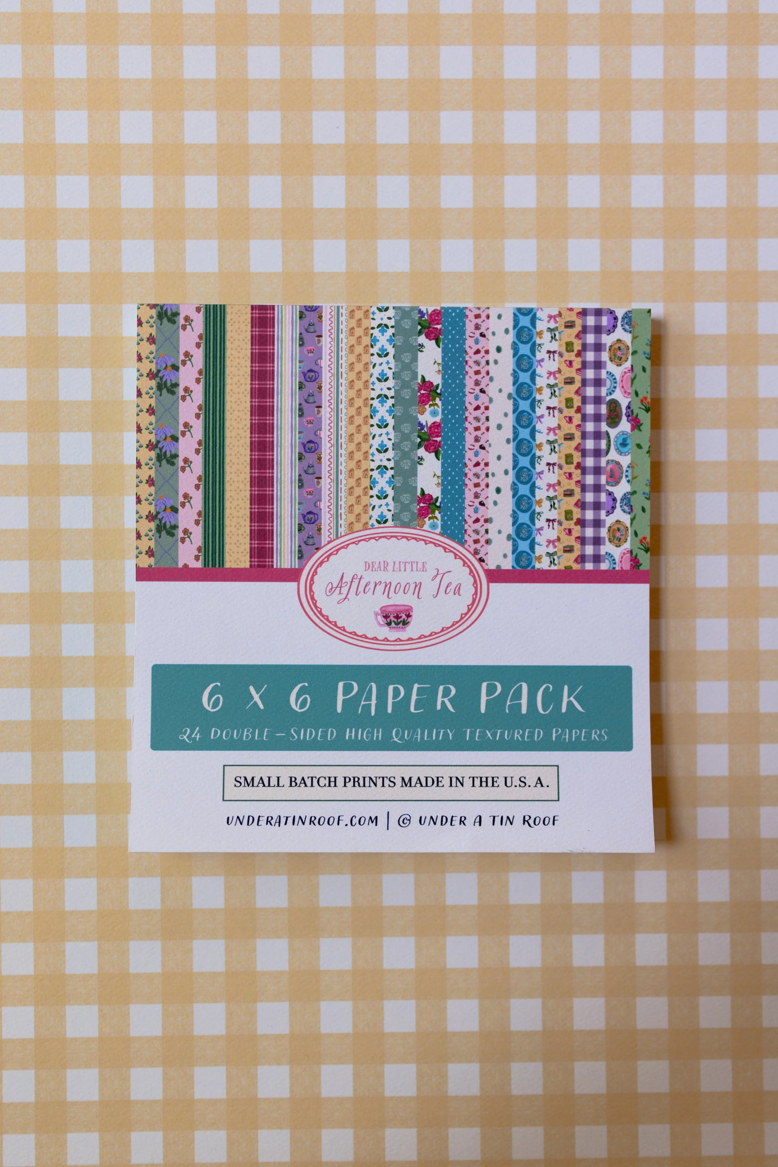 Dear Little Afternoon Tea 6x6 Paper Pad