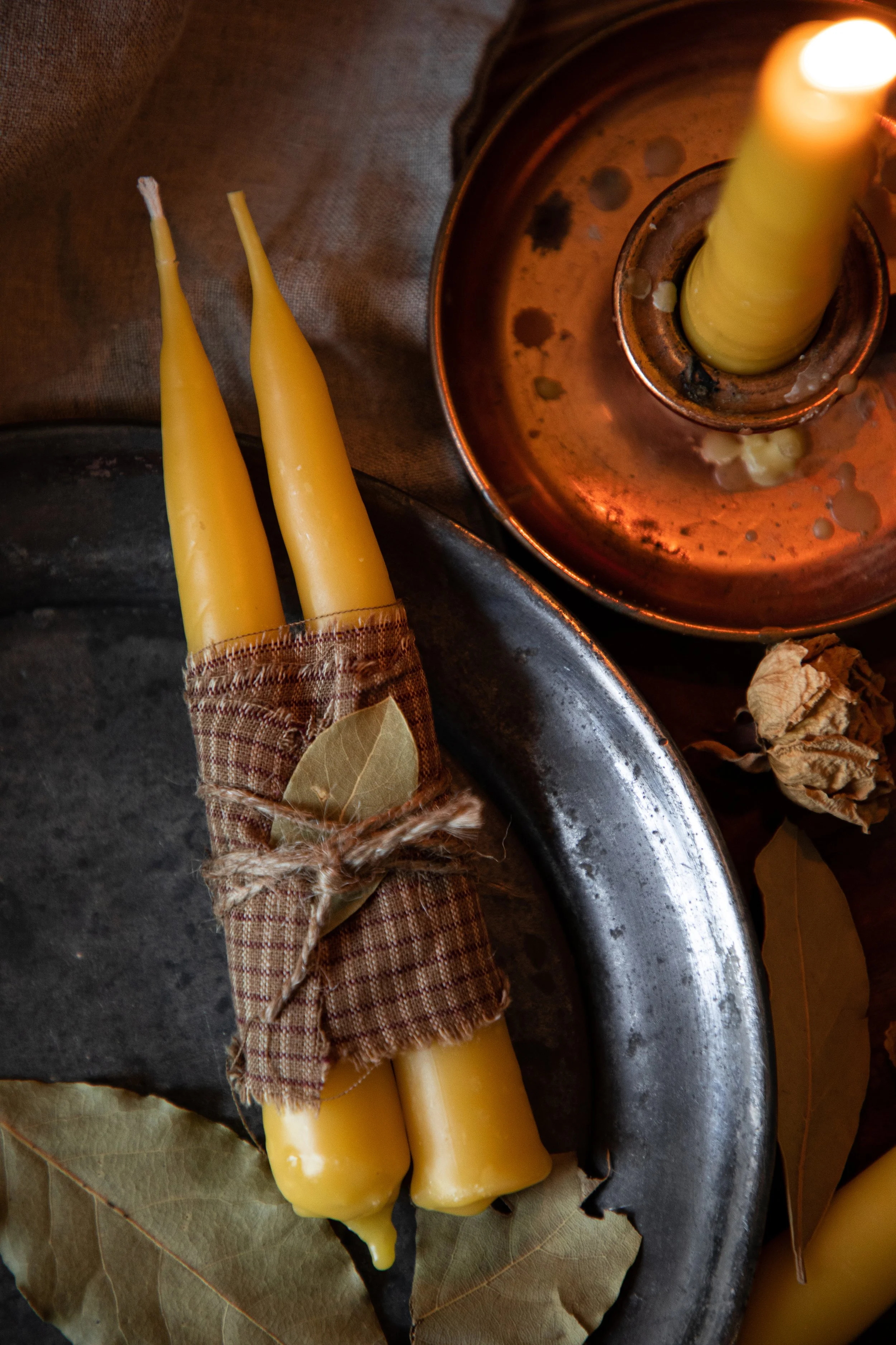 How to Dip Beeswax Candles — Under A Tin Roof