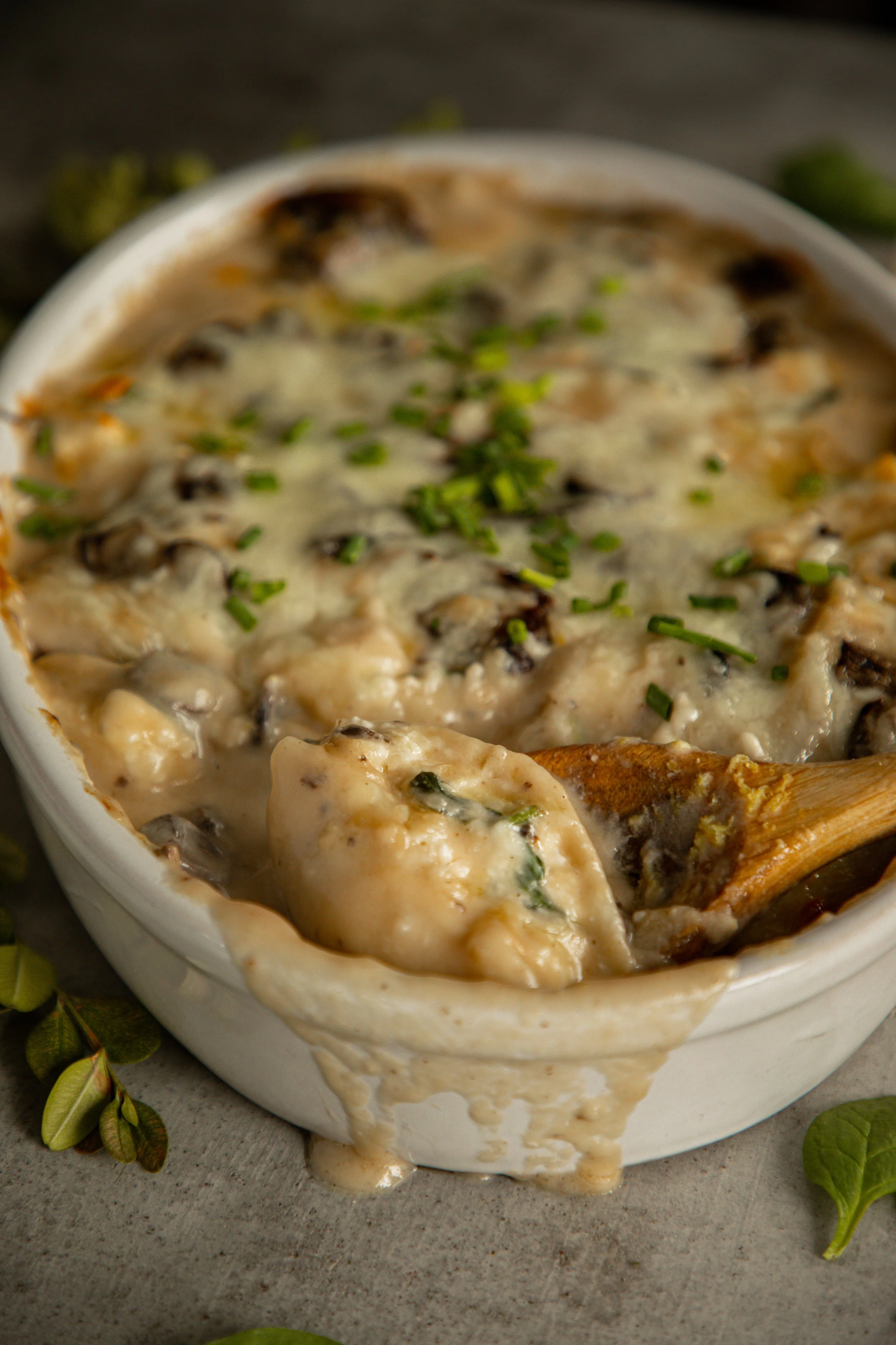 Lemon Chicken & Mushroom Stuffed Shells — Under A Tin Roof