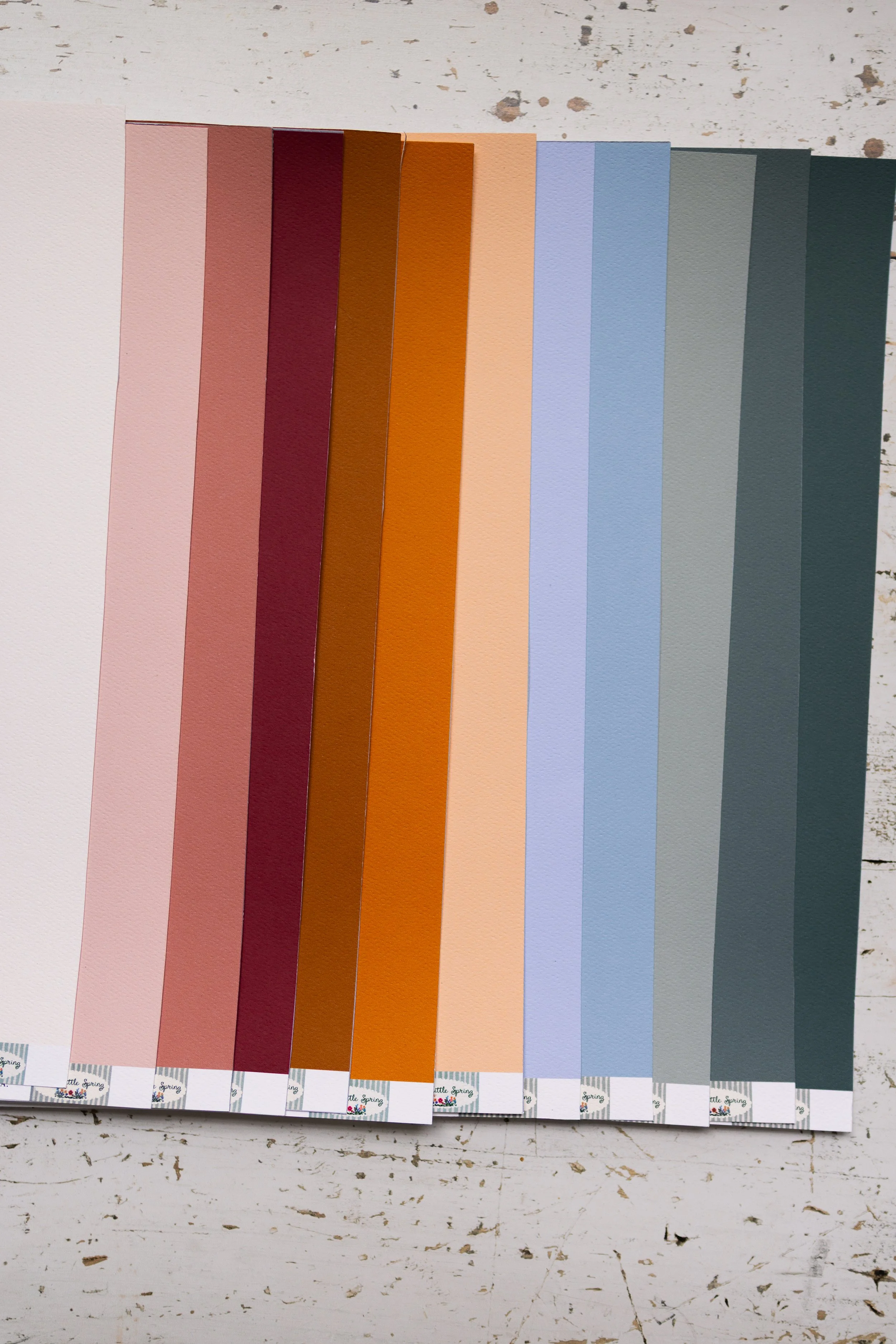 Dear Little Spring: 12x12 Solids Pack | Scrapbook Paper