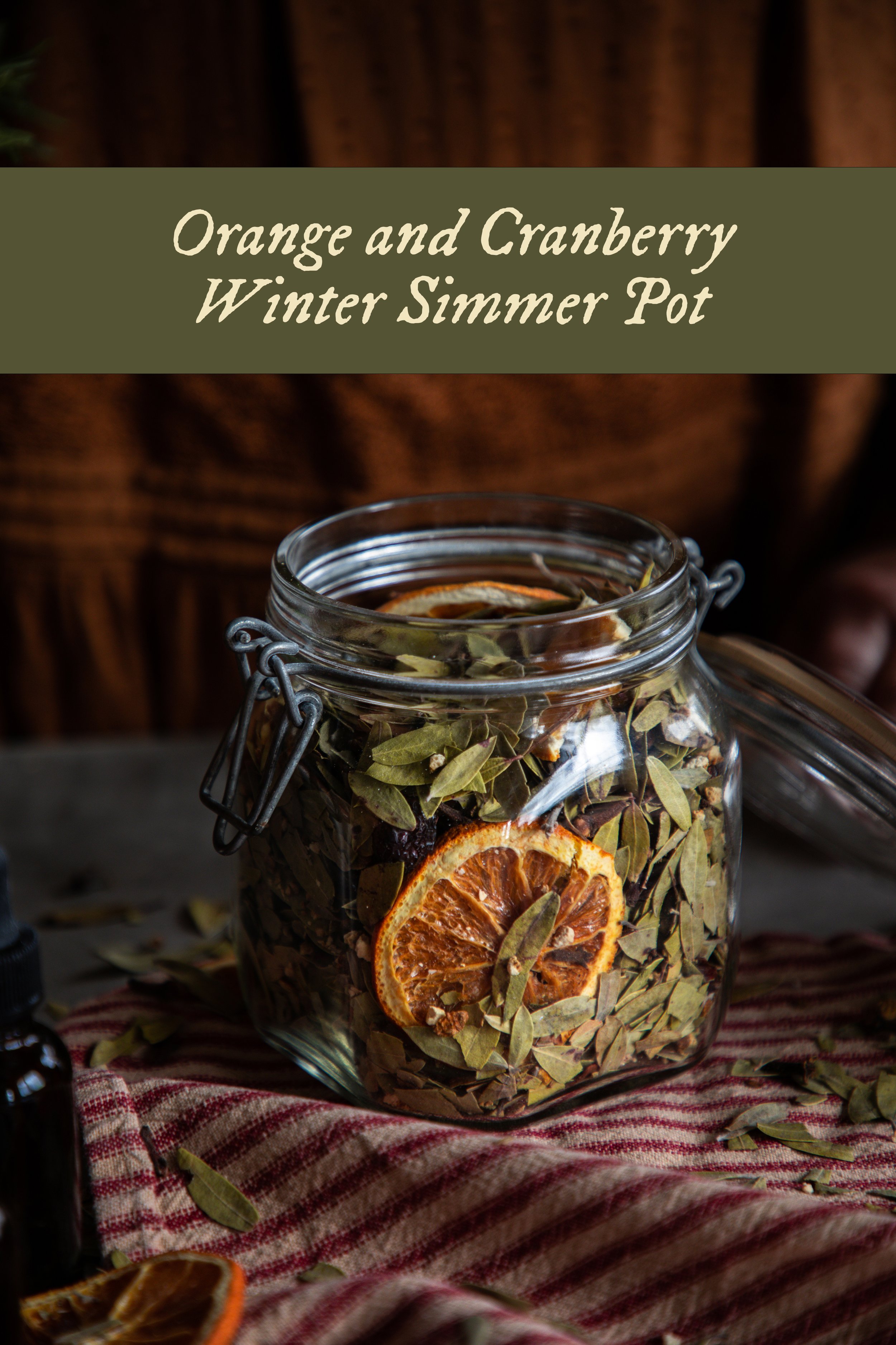 Sweet Orange, Cranberry, and Clove Simmer Pot Mix — Under A Tin Roof