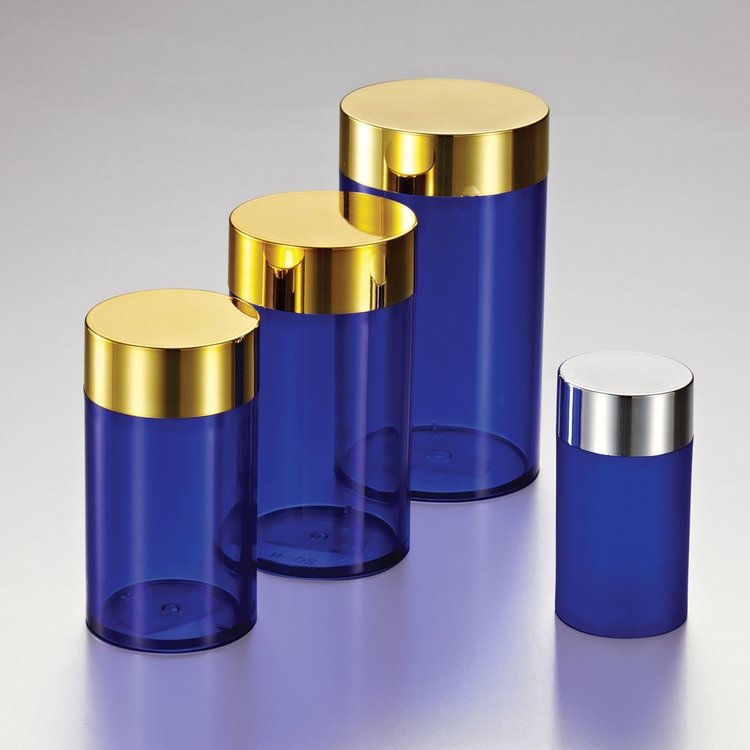 518 Series PS Jar, assorted sizes and custom colors available
