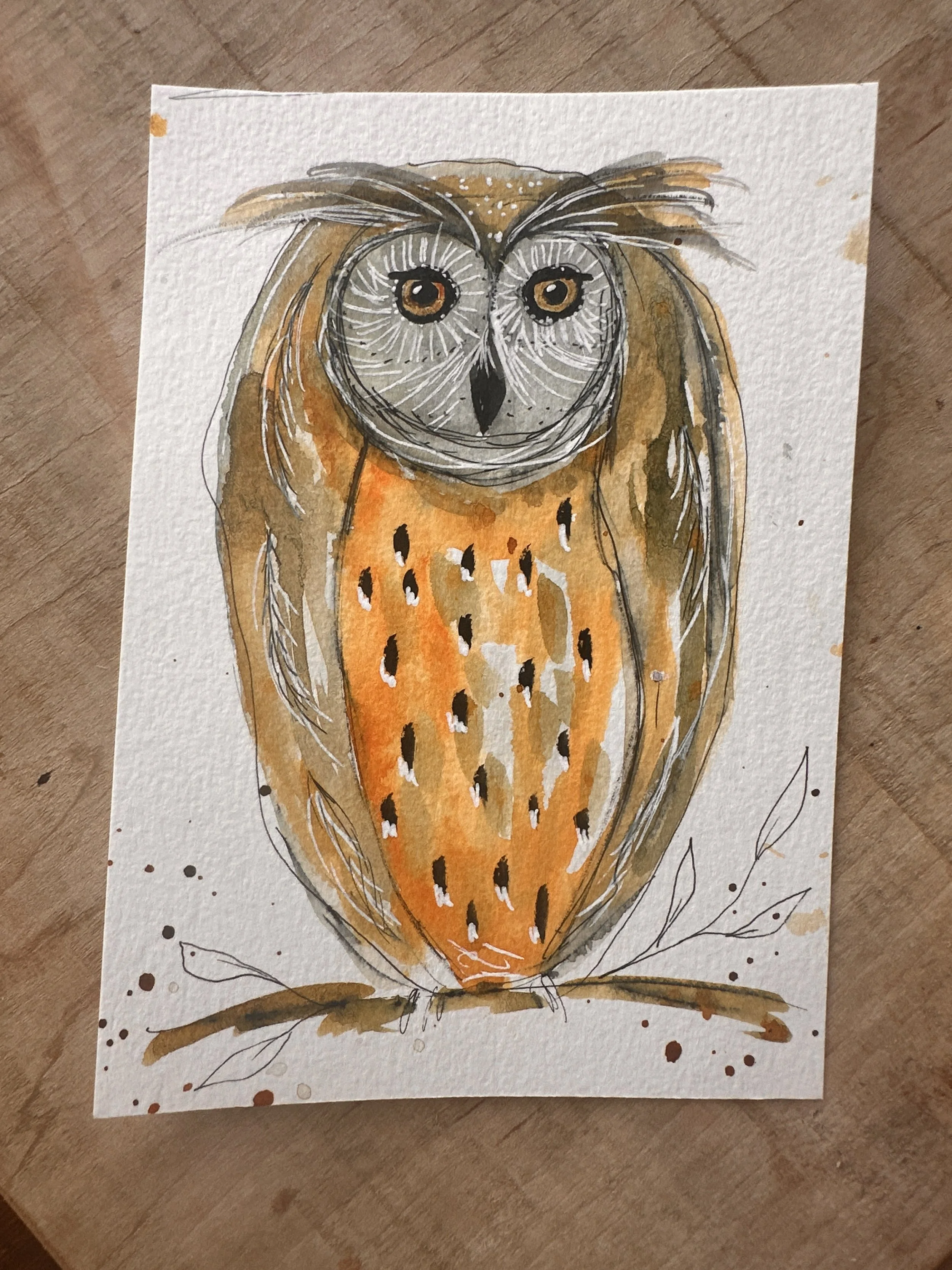 Wise Owl Collection - The Missing Flock - "Ms. Serenity Whispfeather"