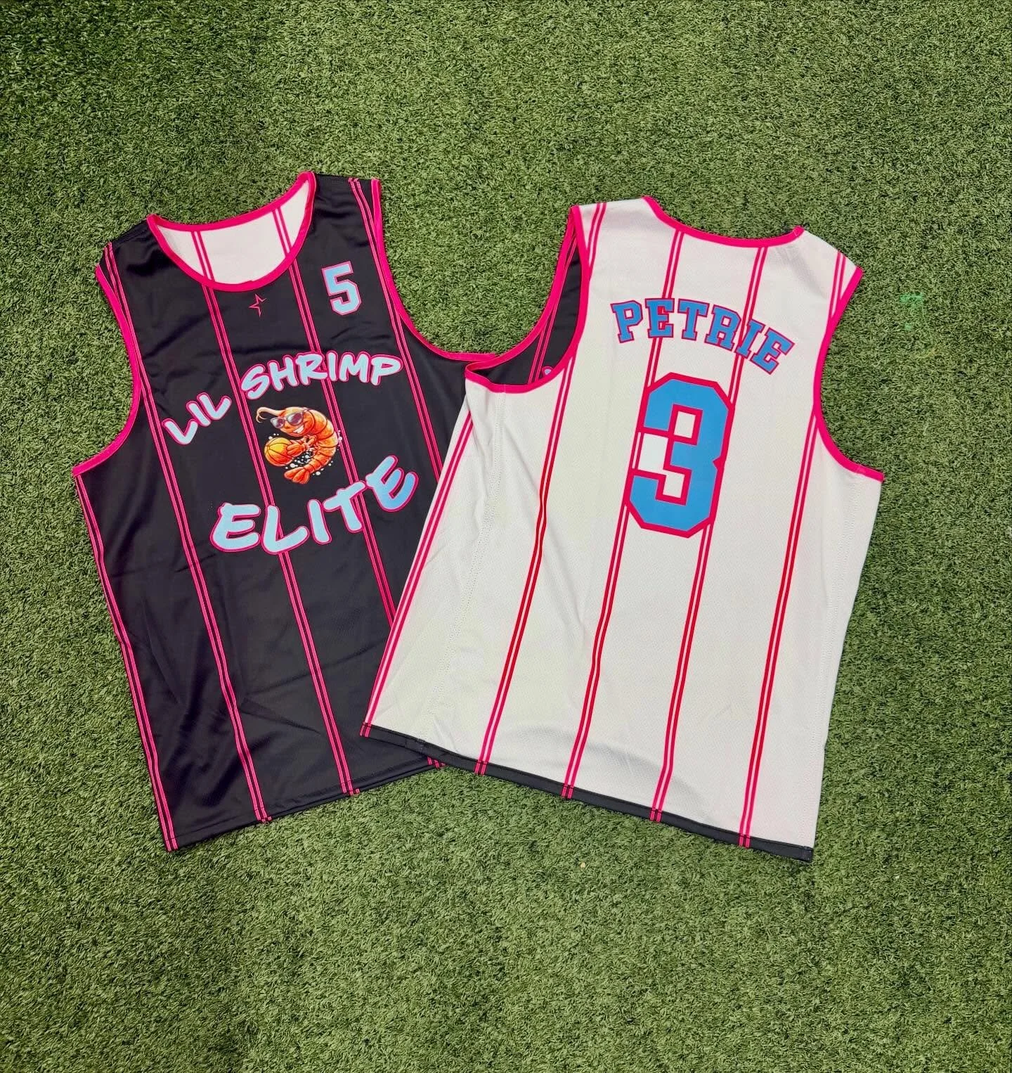 Lil Shrimp Elite Basketball uniforms &amp; Cyclones Softball 🔥
Your colors. Your logo. Your identity. Fully custom from top to bottom. 💯