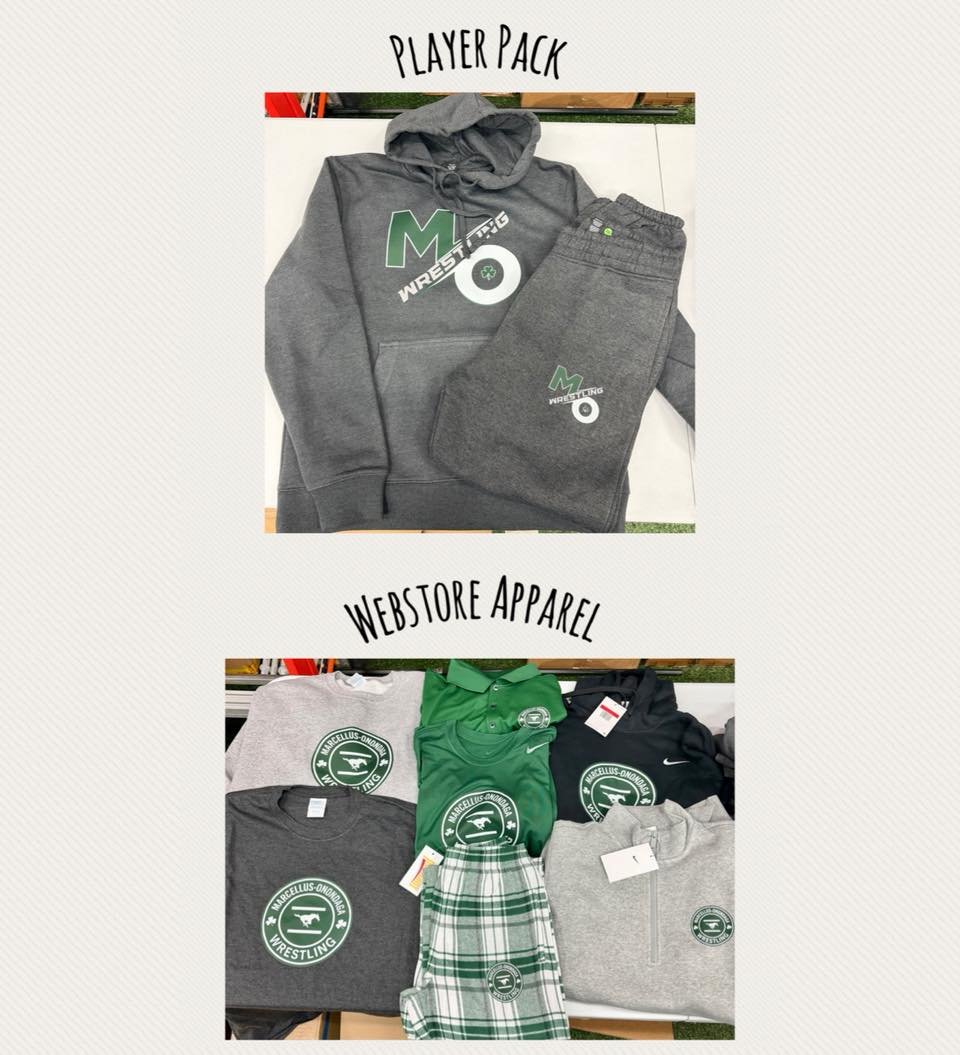 Weekly recap 👊
✔️ Marcellus Wrestling webstore
✔️ ESM Boys Volleyball gear
✔️ Herkimer Lacrosse shorts, sweatpants, hoodies &amp; shooters
✔️ Marcellus State Champions webstore 🏆

Team gear season is in full swing 🔥
