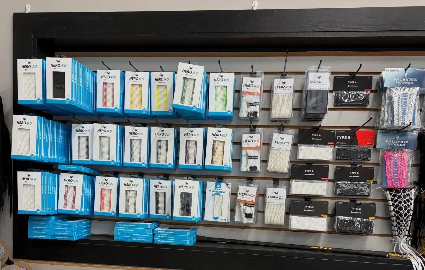 Fresh heads just hit the wall 👀🥍
Come grab one and let us string it up exactly how you want it 🔥