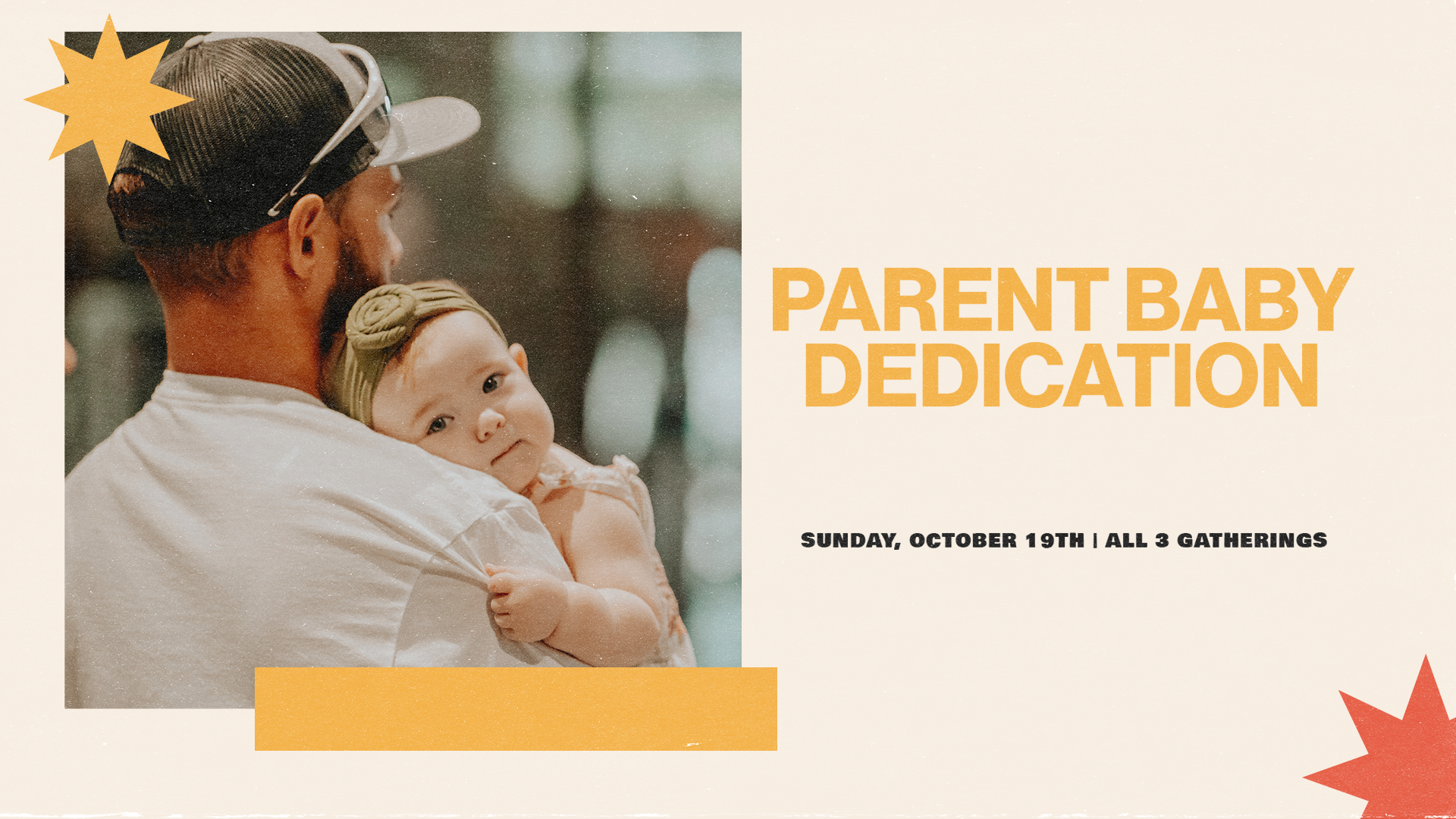 Parent Baby Dedication
