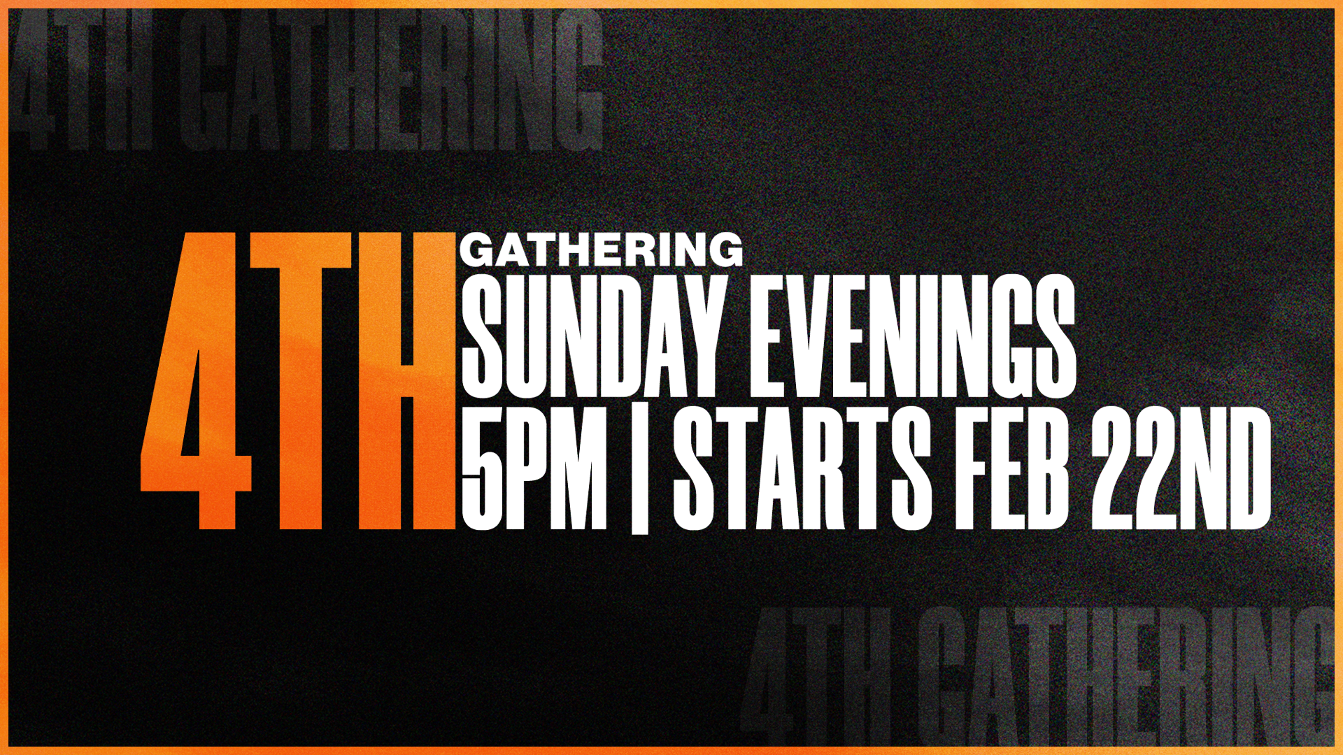 4th Gathering Kick-Off