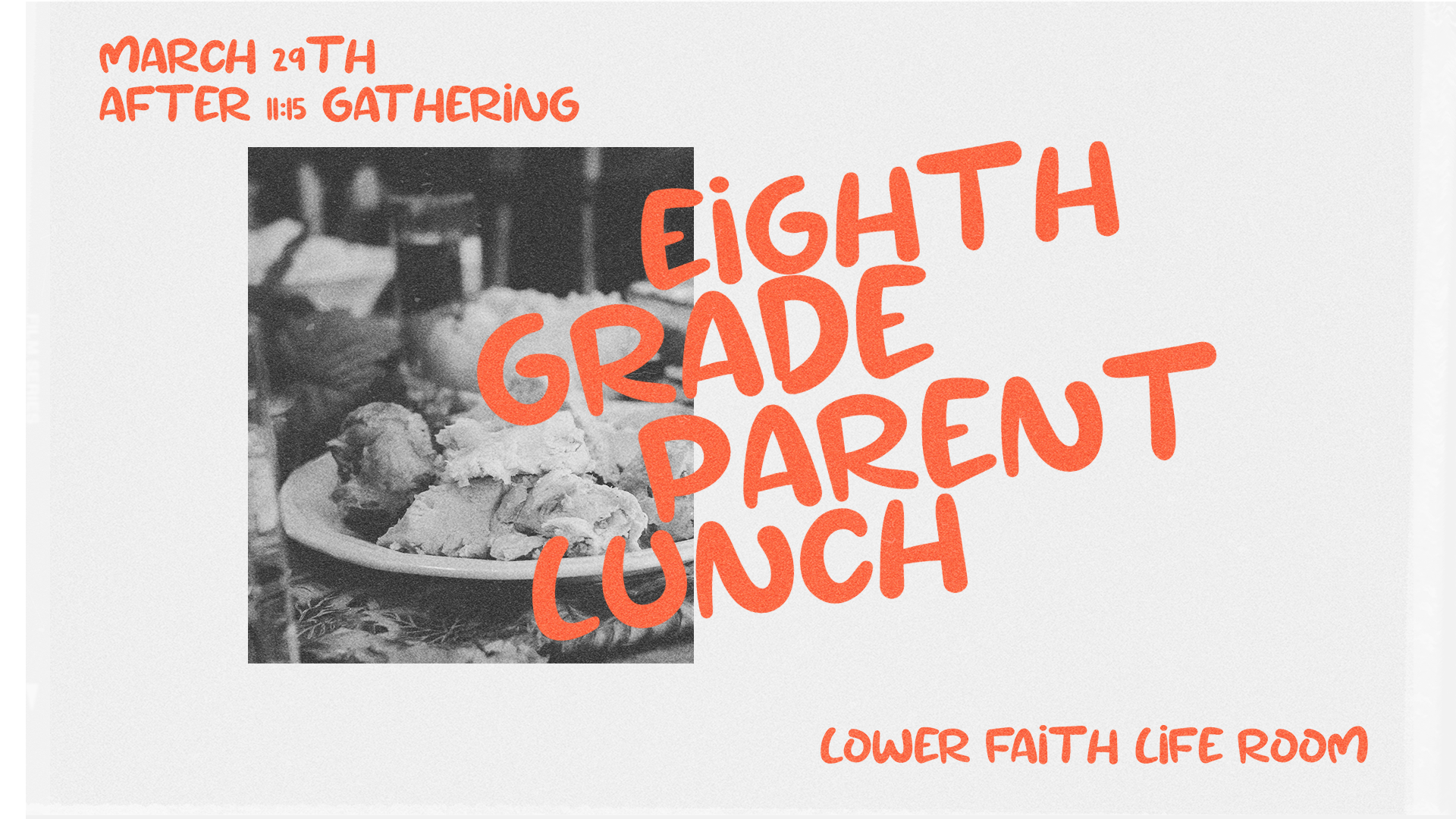 8th Grade Parent Lunch