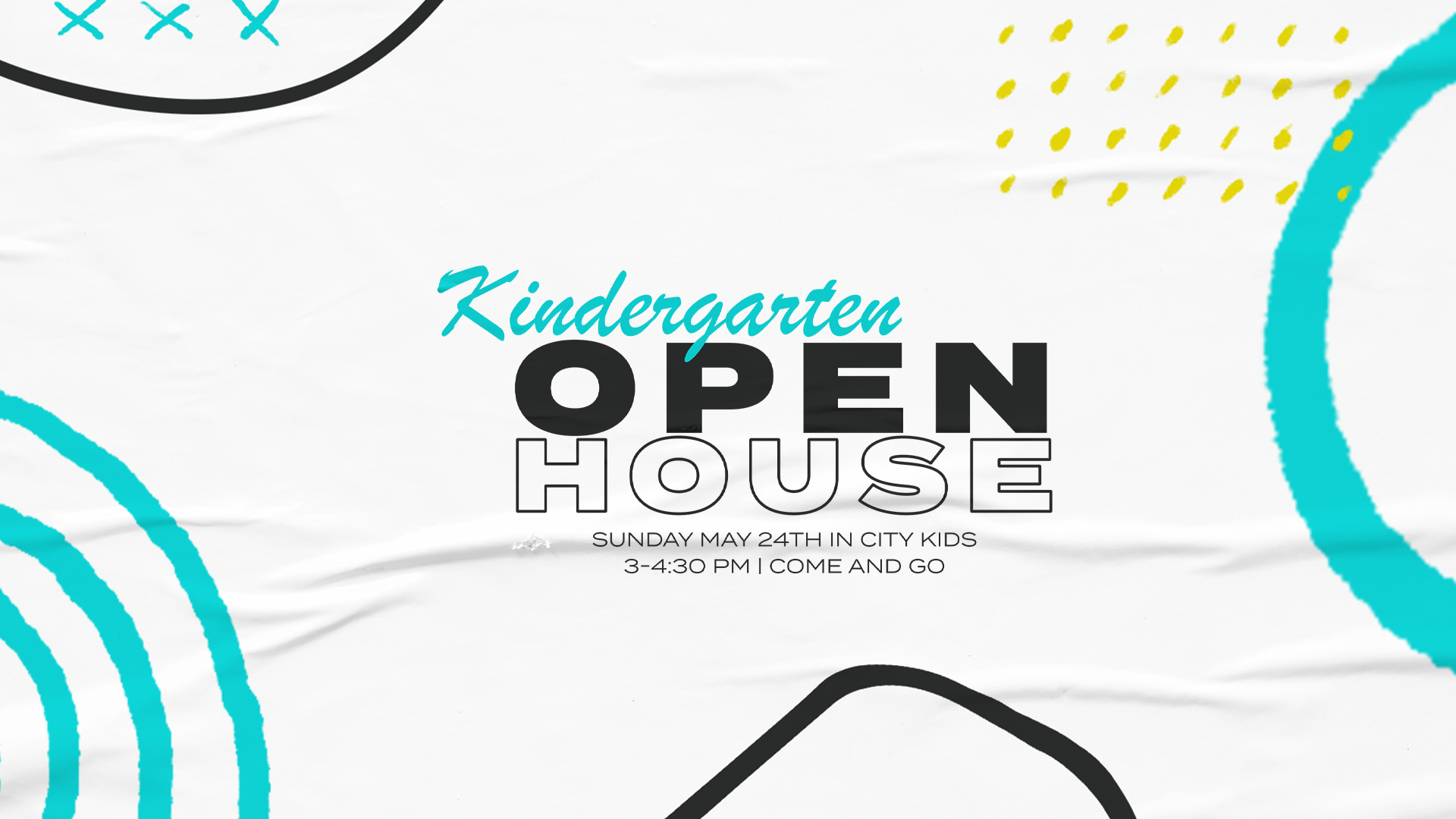 Kindergarten Open House