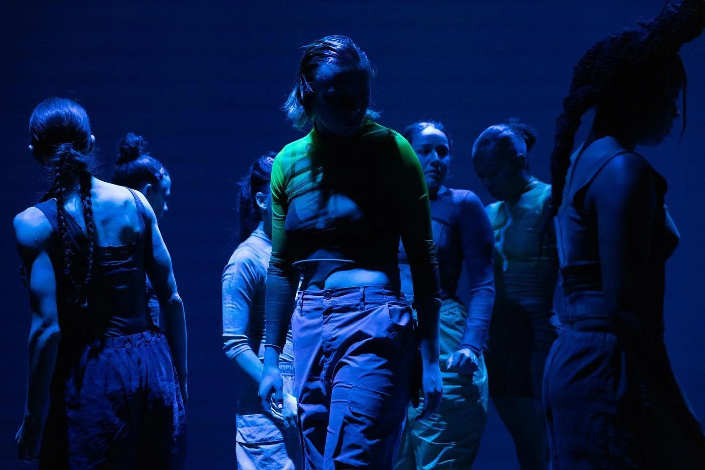 “calling from the void” round two — TODAY at the @odysseytheatre! 3 new collaborators and a different space - come see where we’ve landed 🌀📞💚
Join us for our split bill with Hélène Bouboulis‘ “DEG