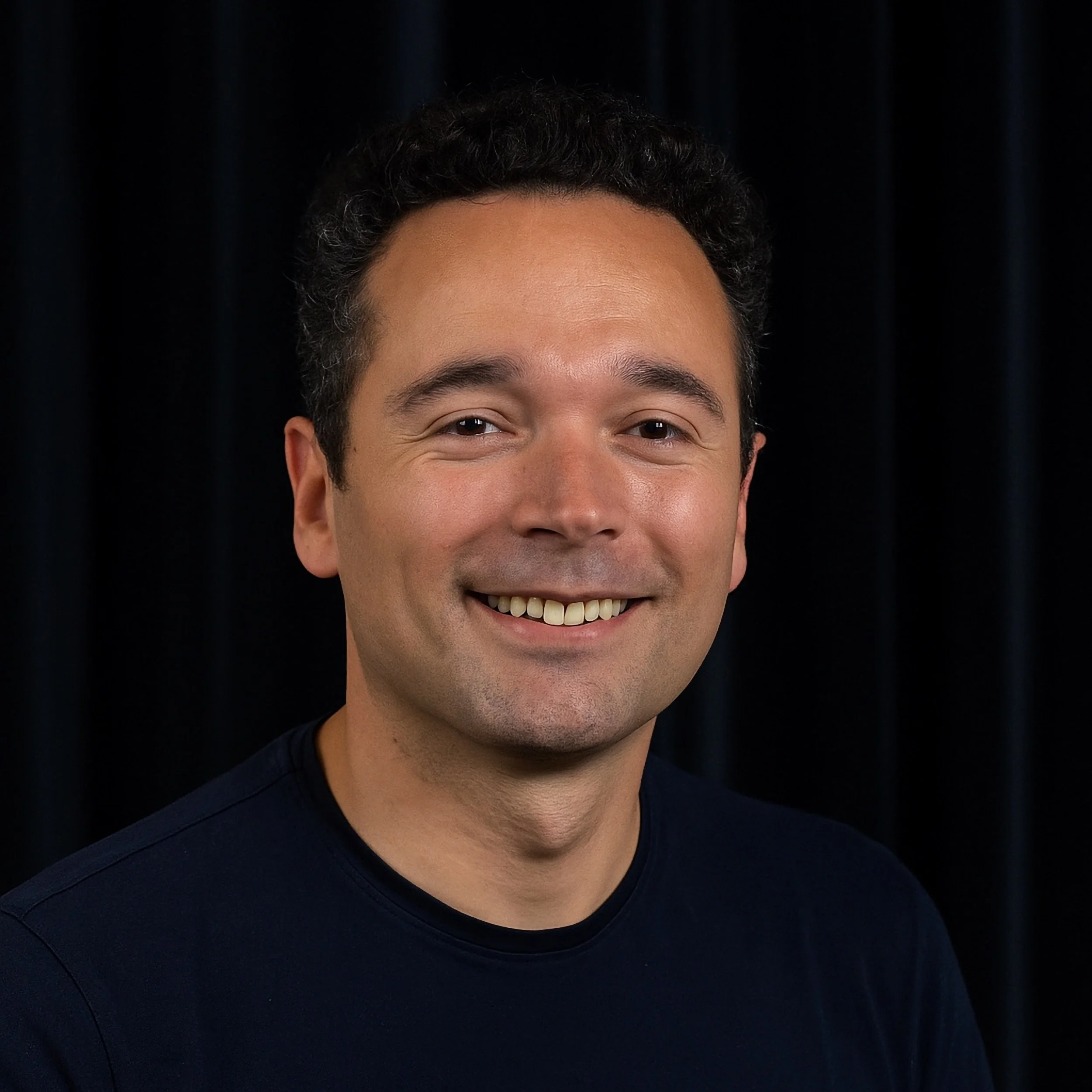 Portrait of Tim Salimans, AI researcher at Google Research Amsterdam, known for his work on generative models and diffusion-based AI systems.