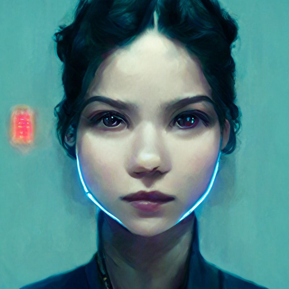 Image of an imagined face.