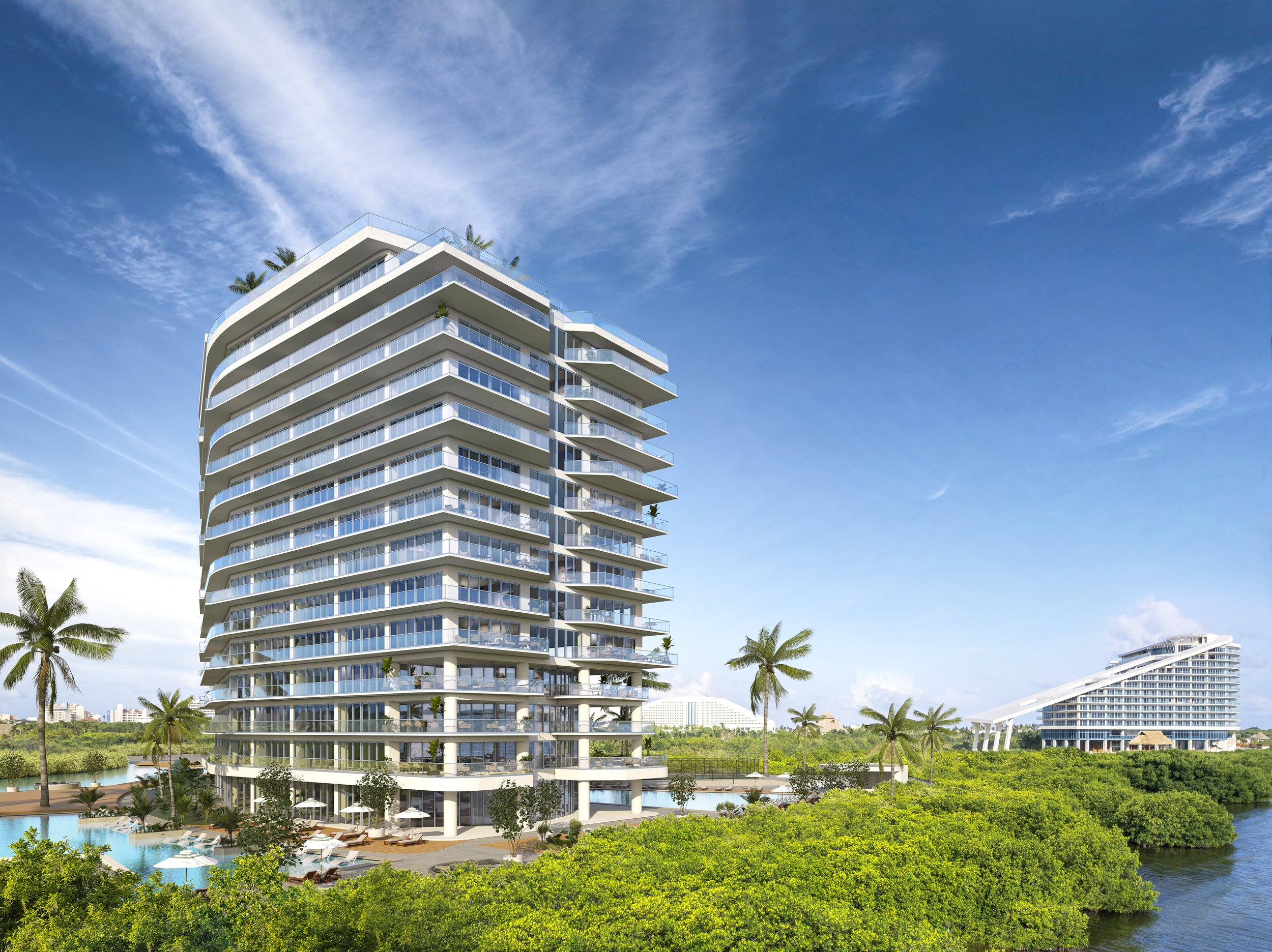 Bay View Grand, Residential New Development for presale, Grand Island Hotel Zone, Cancún, Quintana Roo, México