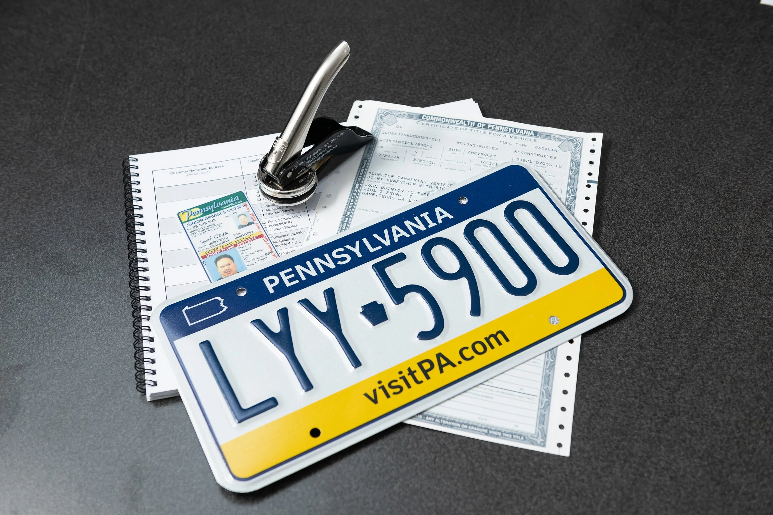 Services — Runkle's Notary Tag Title