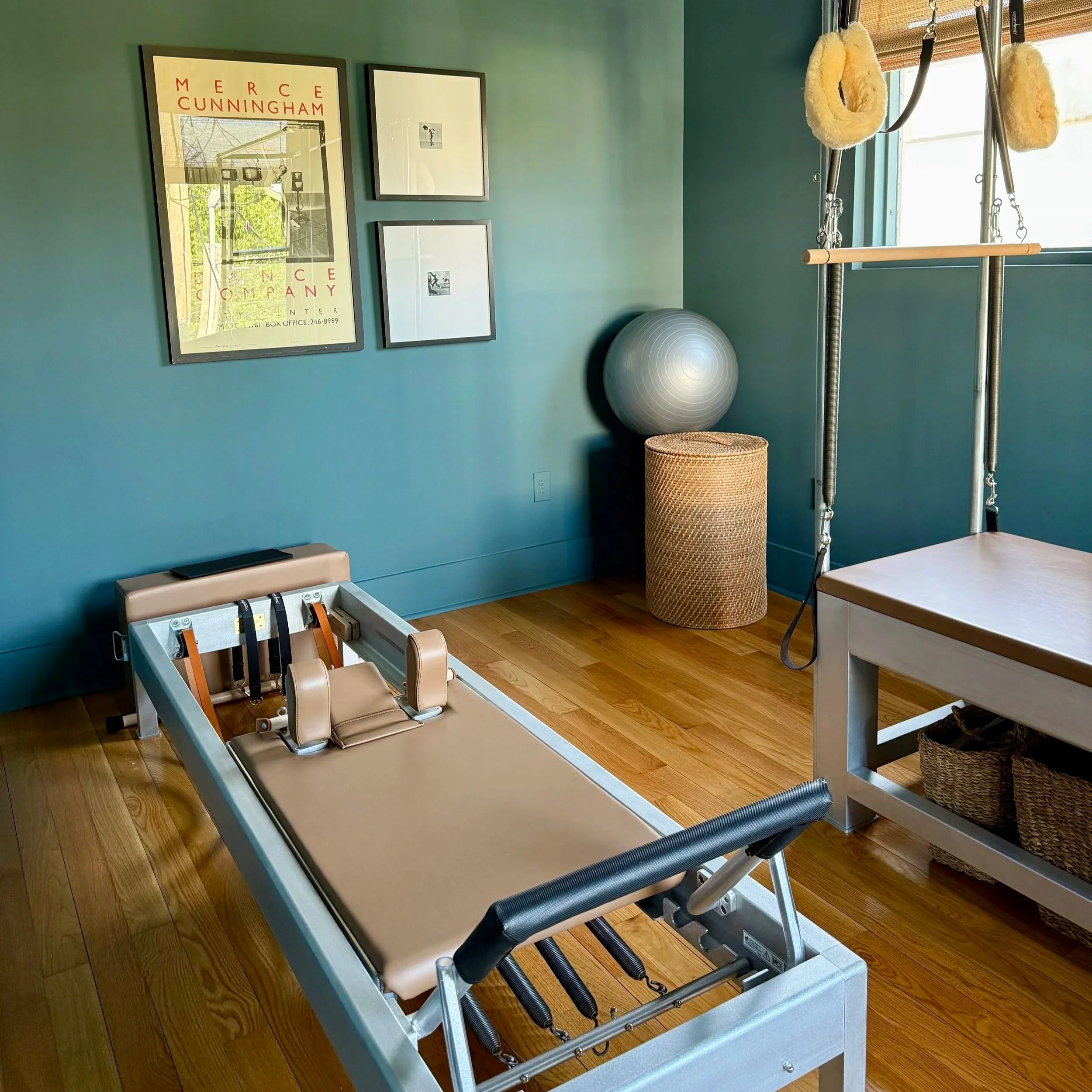 pilates reformer office space for rent framed wall art blue walls 