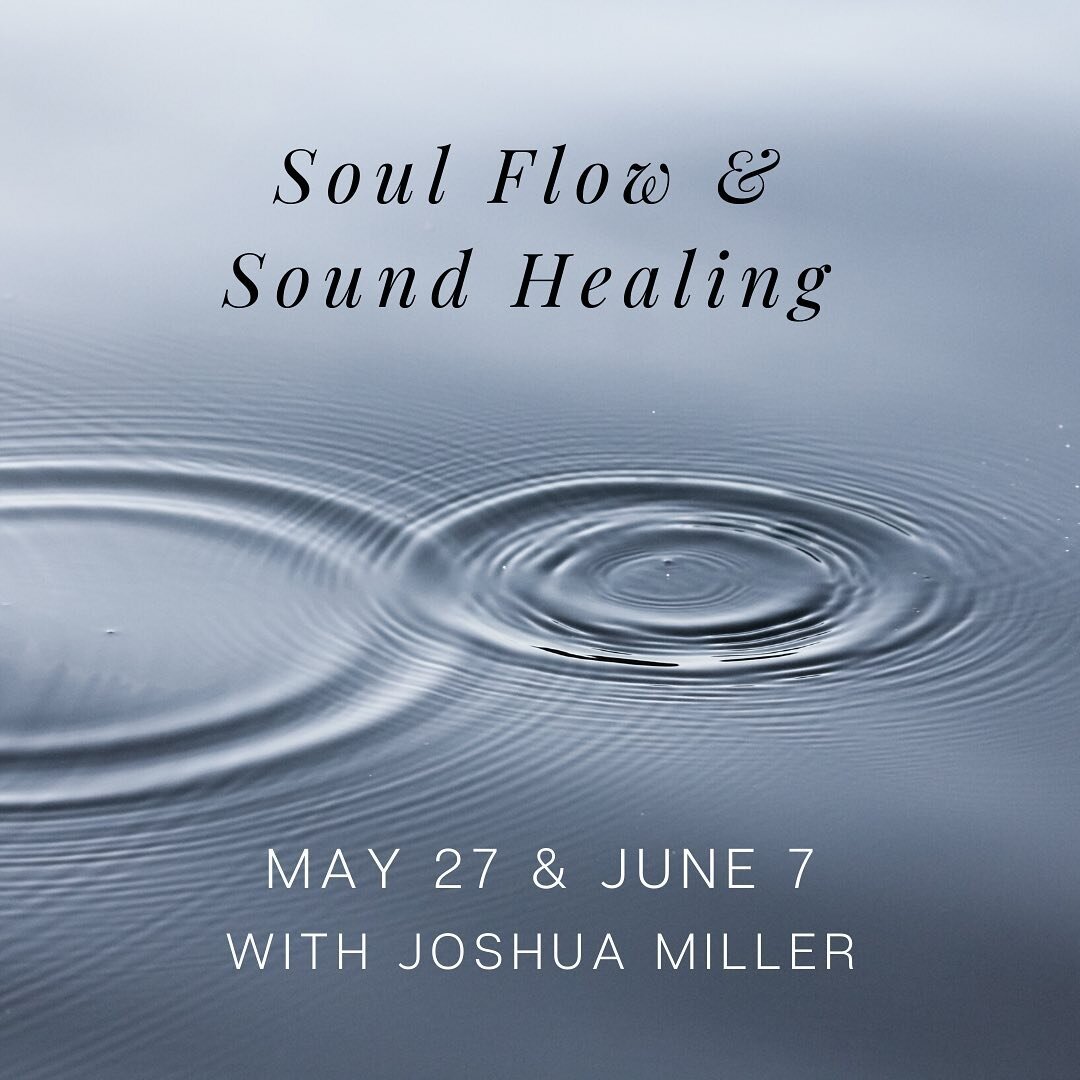 I&rsquo;m so excited to share that my good friend, Joshua Miller ( @joshua.sam.miller )will be playing live music in two of my upcoming classes - one evening through @thepadstudios and one morning that is donation based. Josh will put together a beau