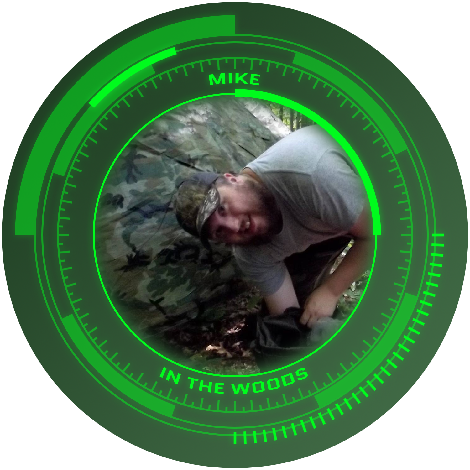 Mike In The Woods