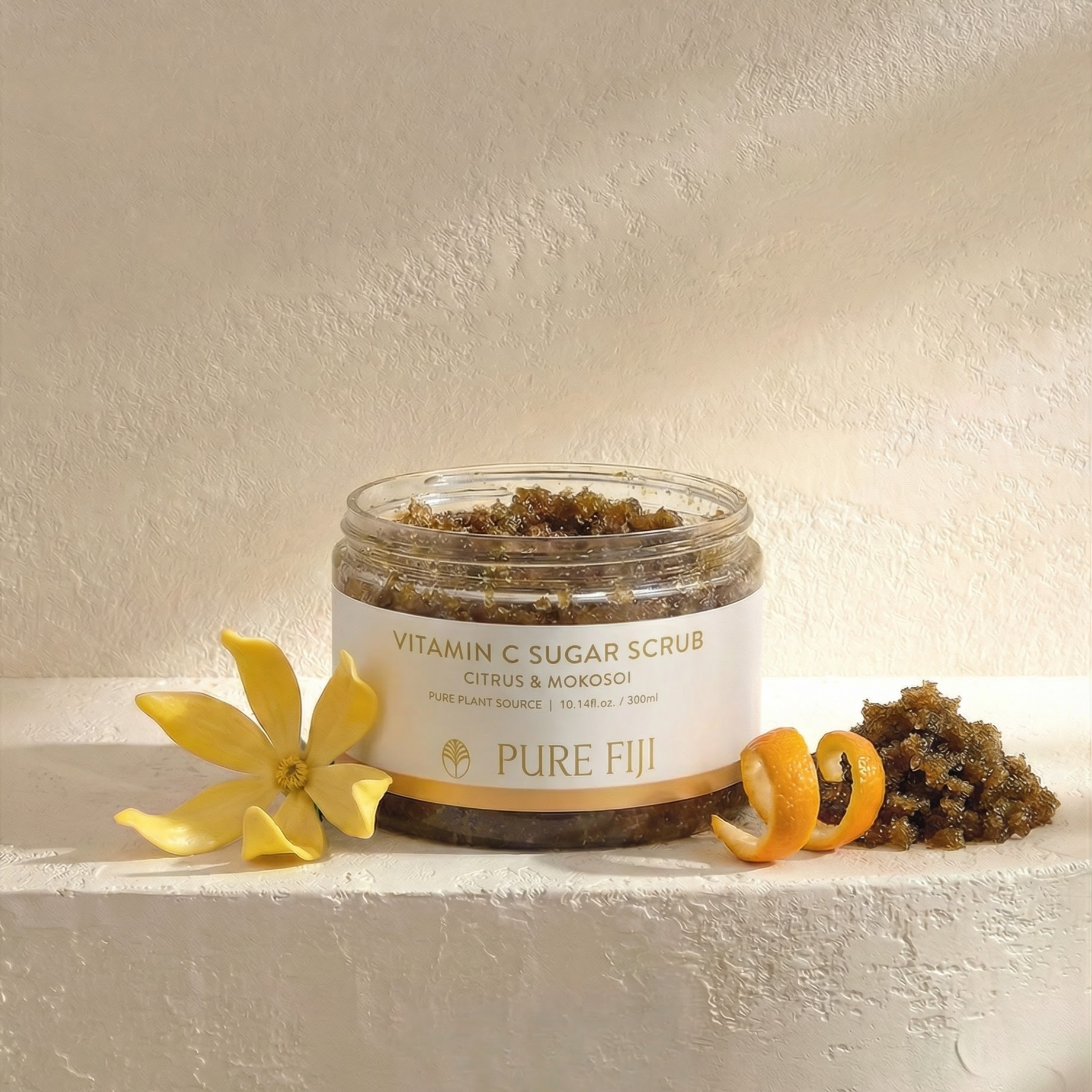 Vitamin C Citrus & Mokosoi Sugar Scrub (10.14oz/300ml)