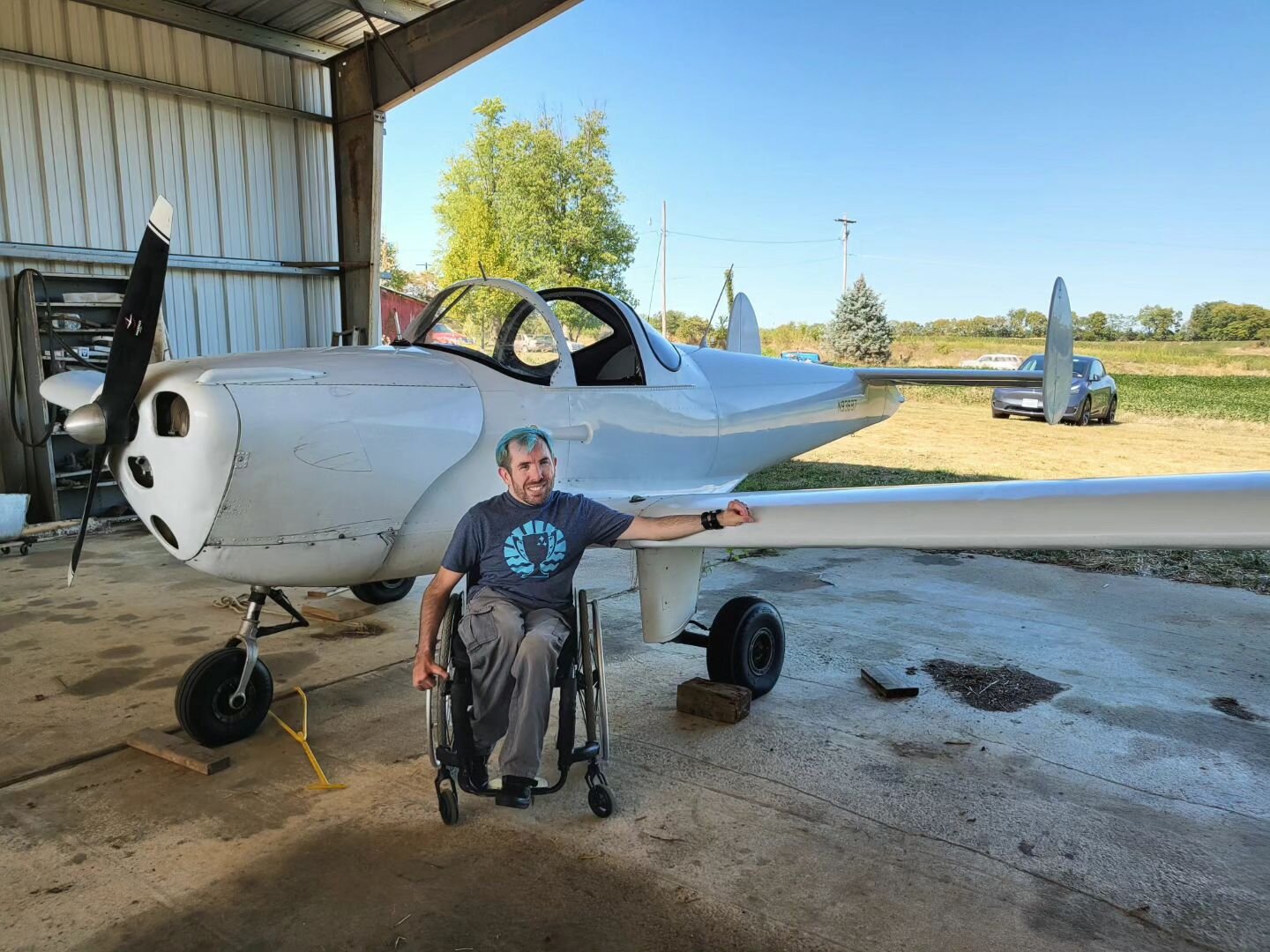 I got my sport #pilot certificate in 2011 as part of the #AbleFlight program. Over the following 10 or so years I was either too broke to fly, or couldn't find a #plane adapted enough for me to #fly it. Probably since I was a kid, but definitely sinc