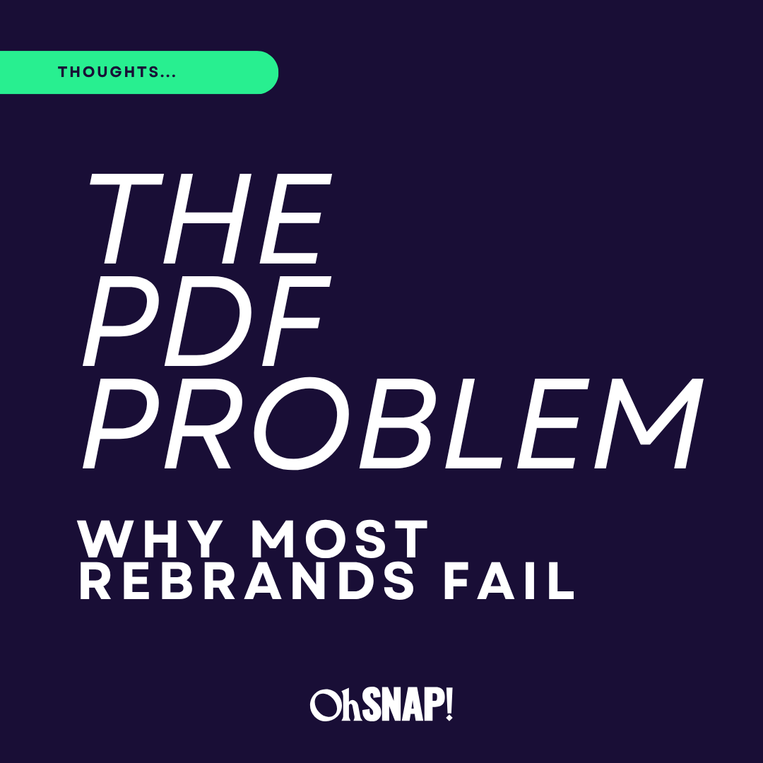 The PDF Problem: Thoughts on why most rebrands fail