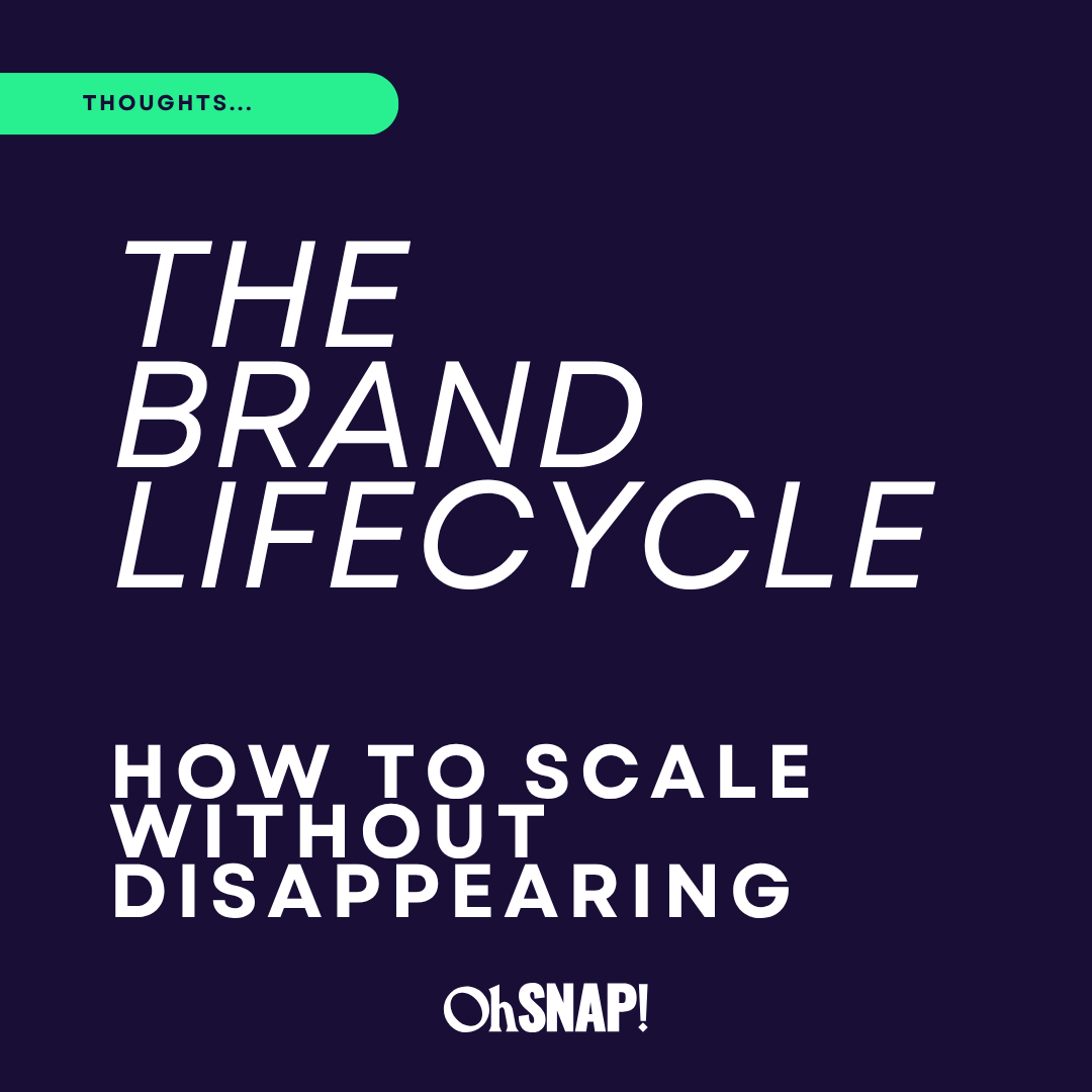 The brand lifecycle: how to scale without disappearing