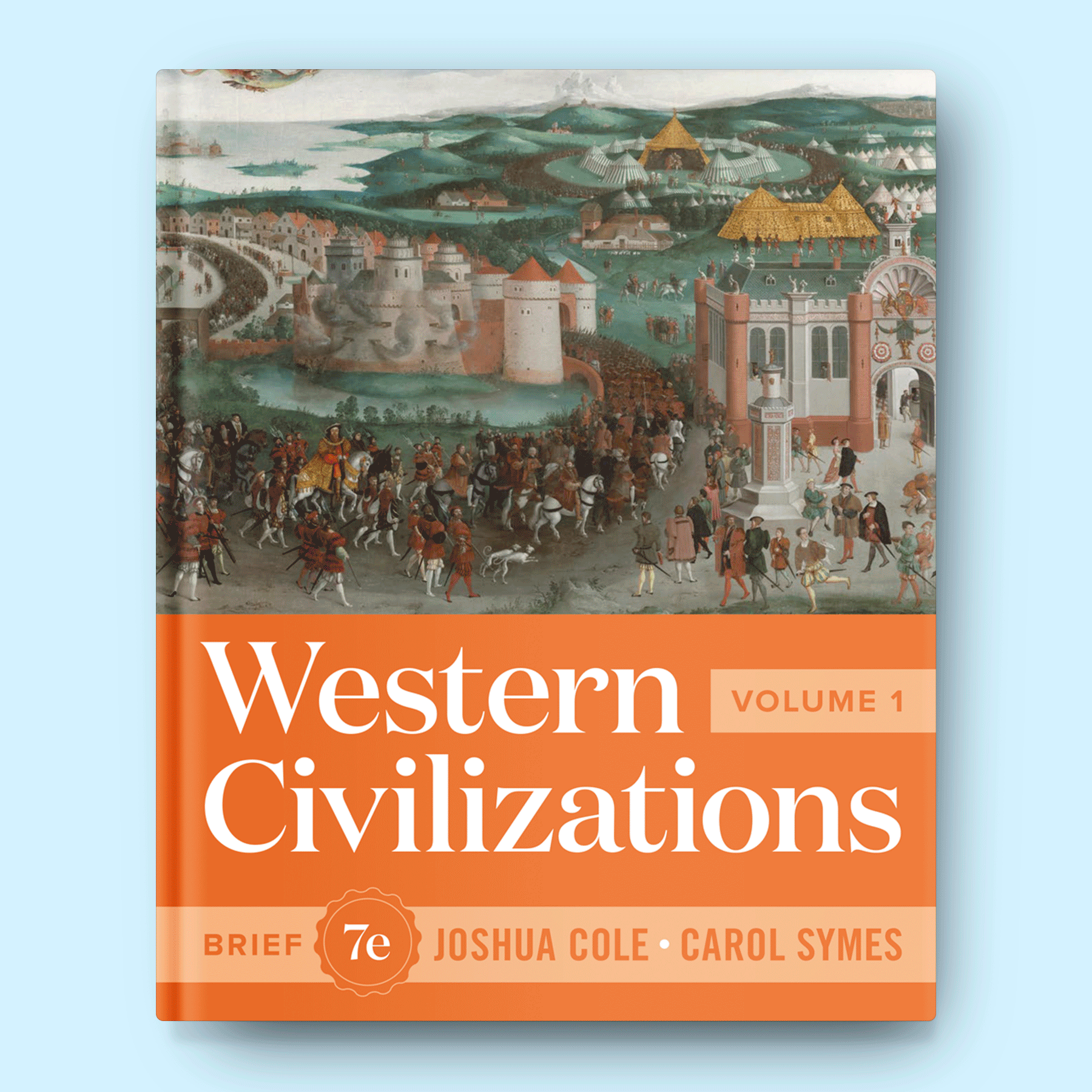 'Western Civilizations' Brief Editions Textbook Cover Designs