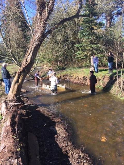 Kokanee Fry Trap Tour with IATC and TU