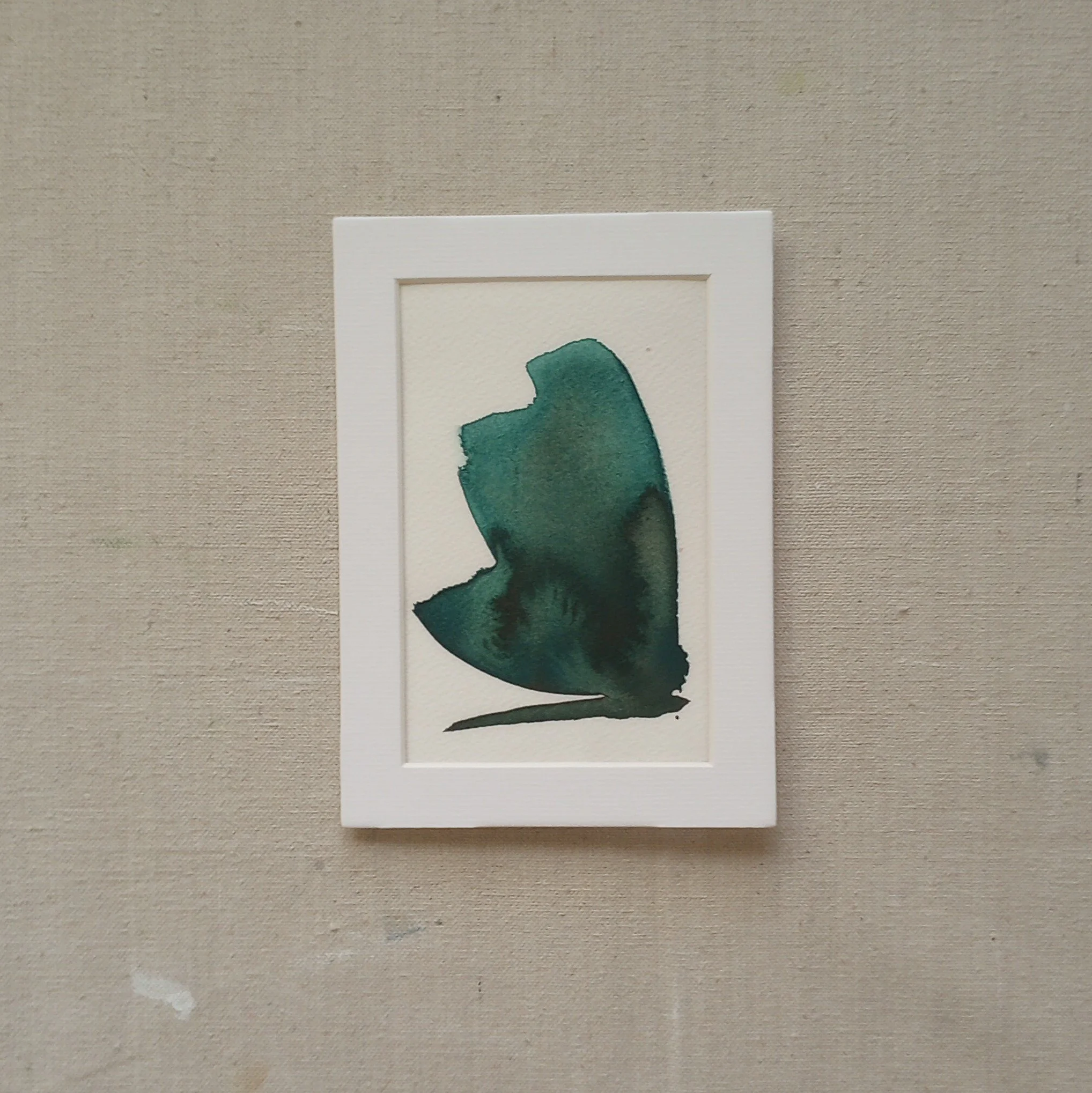 Mothwing 5 | 4x6 Midnight Green