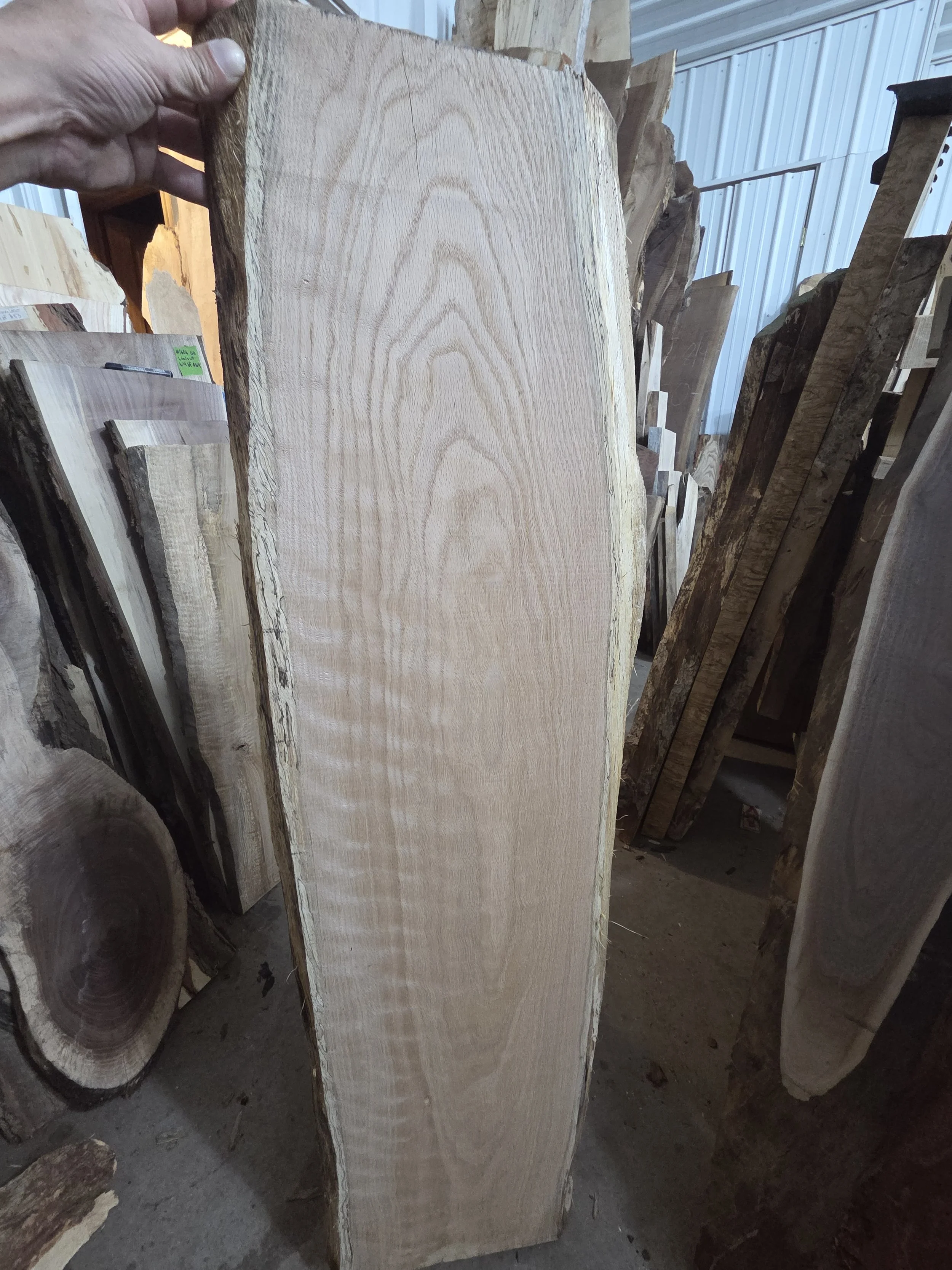 #4035 Curly Red Oak