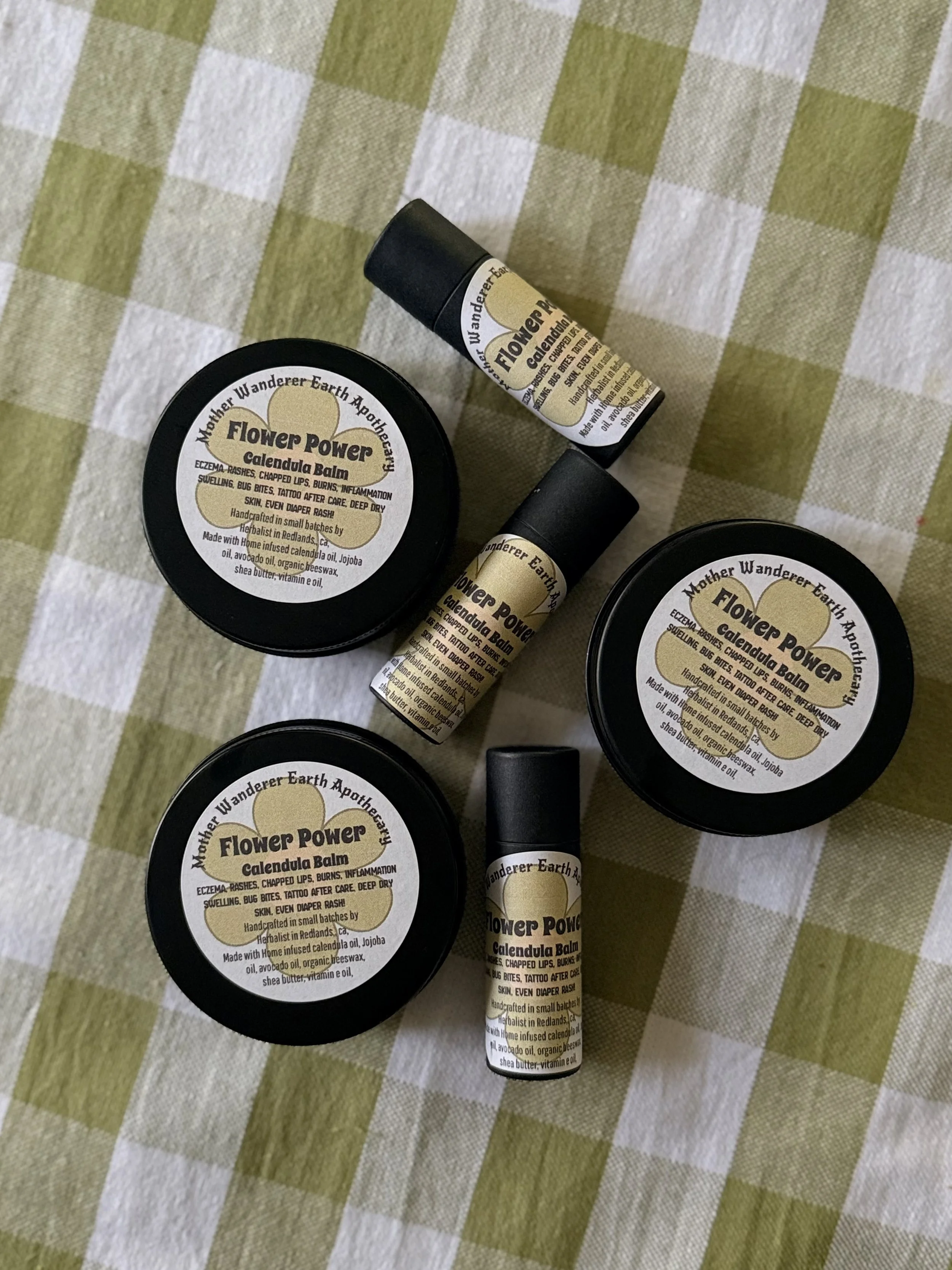 Flower Power Calendula Balm