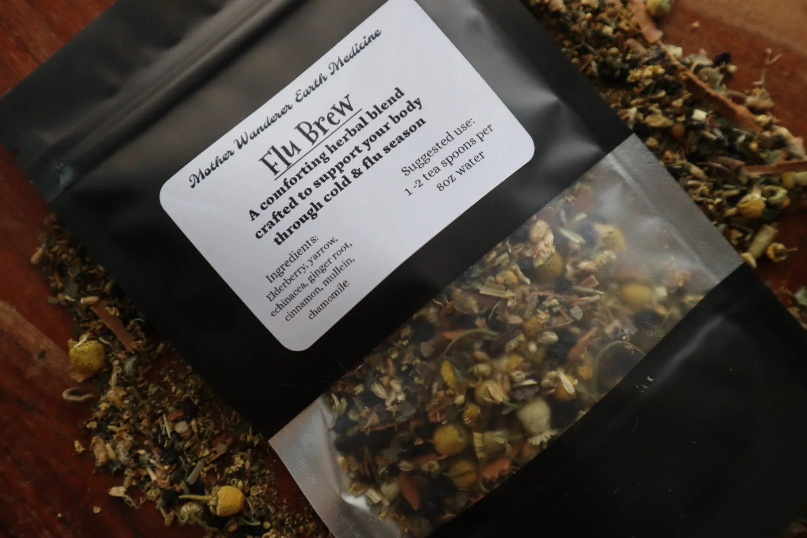 Flu Brew loose leaf blend