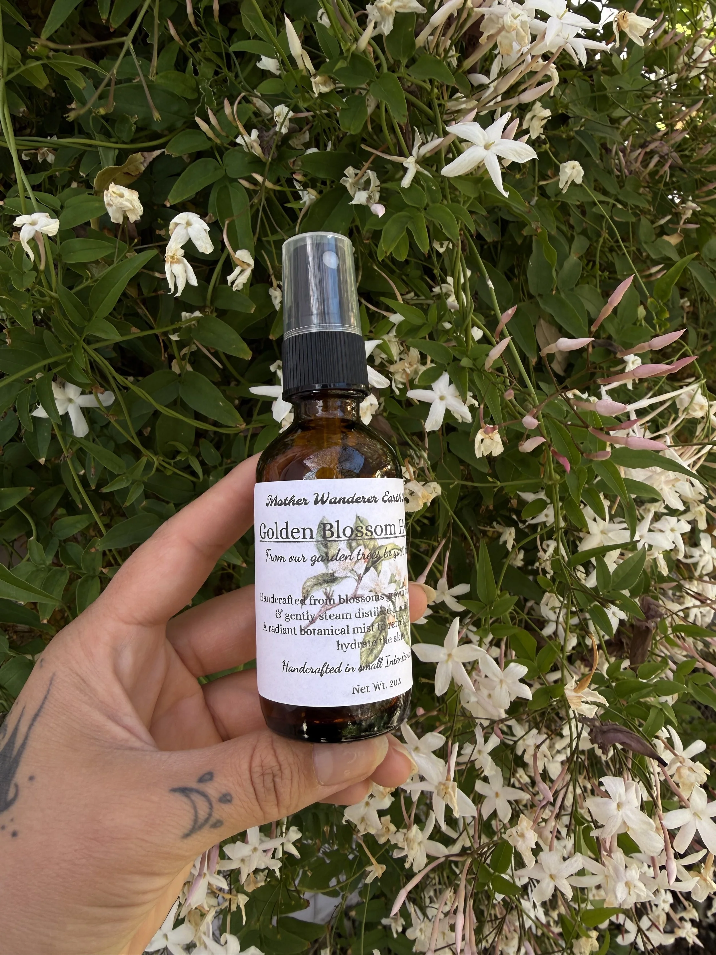 Golden Blossom Hydrosol spray