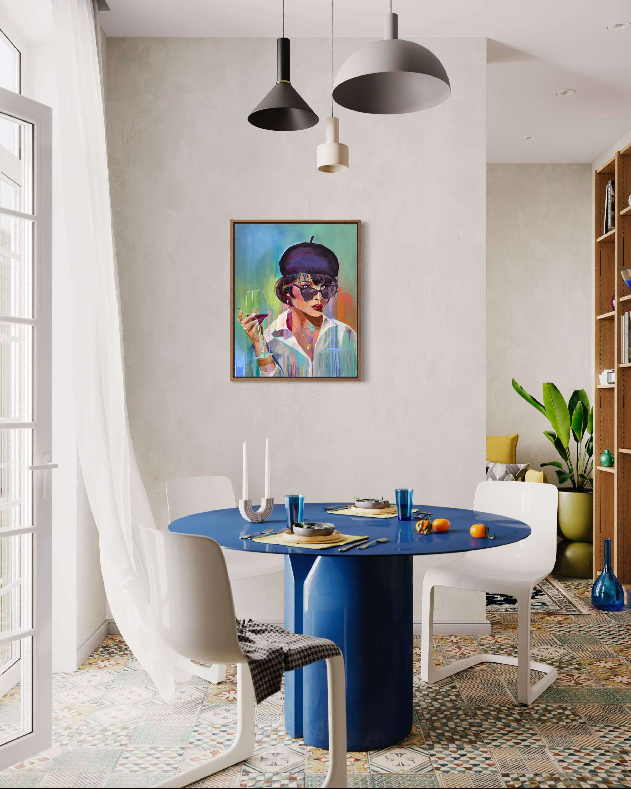dont-ask-just-pour-portrait-painting-dining-room-mockup-anne-whately