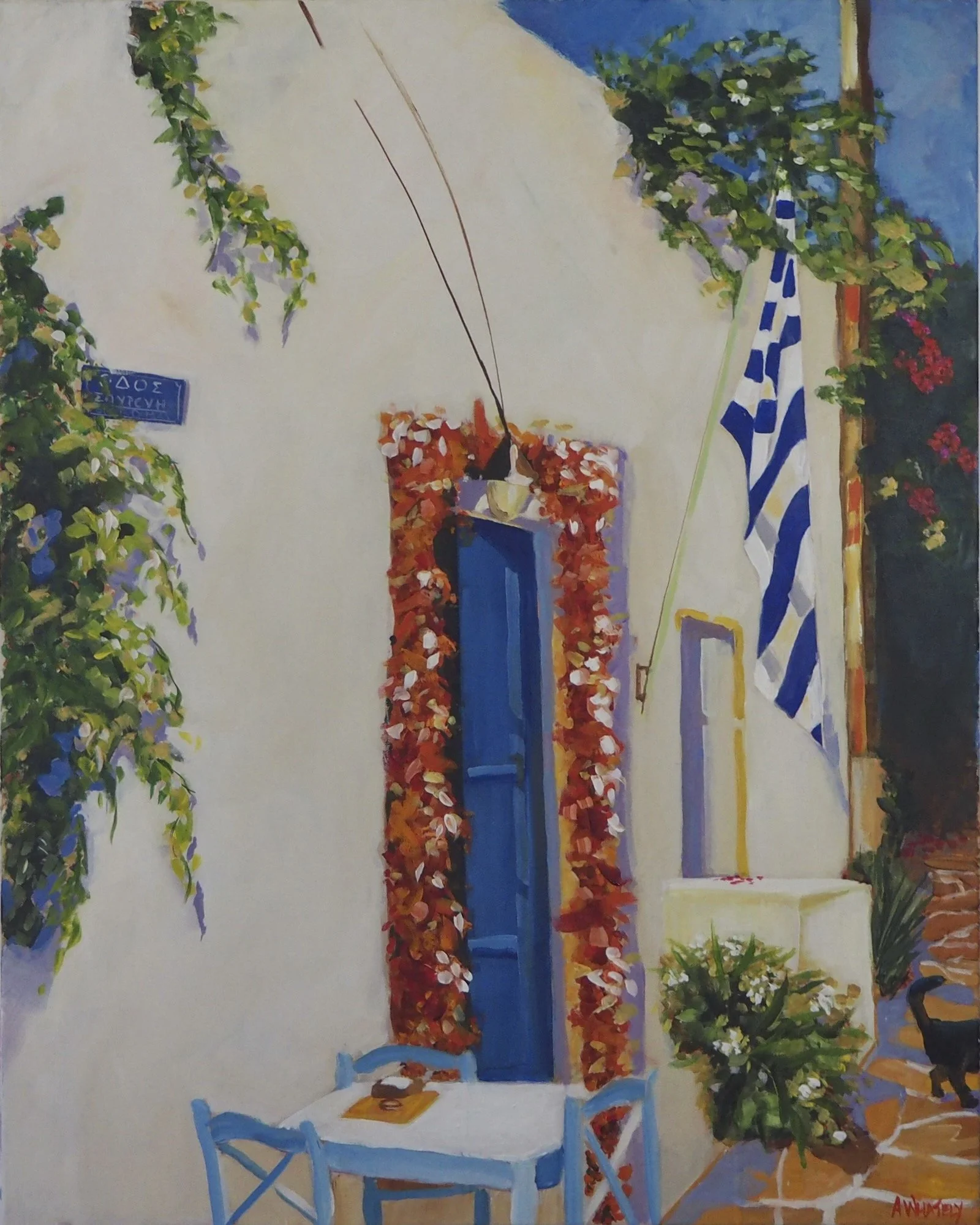 Blue Door, Paros