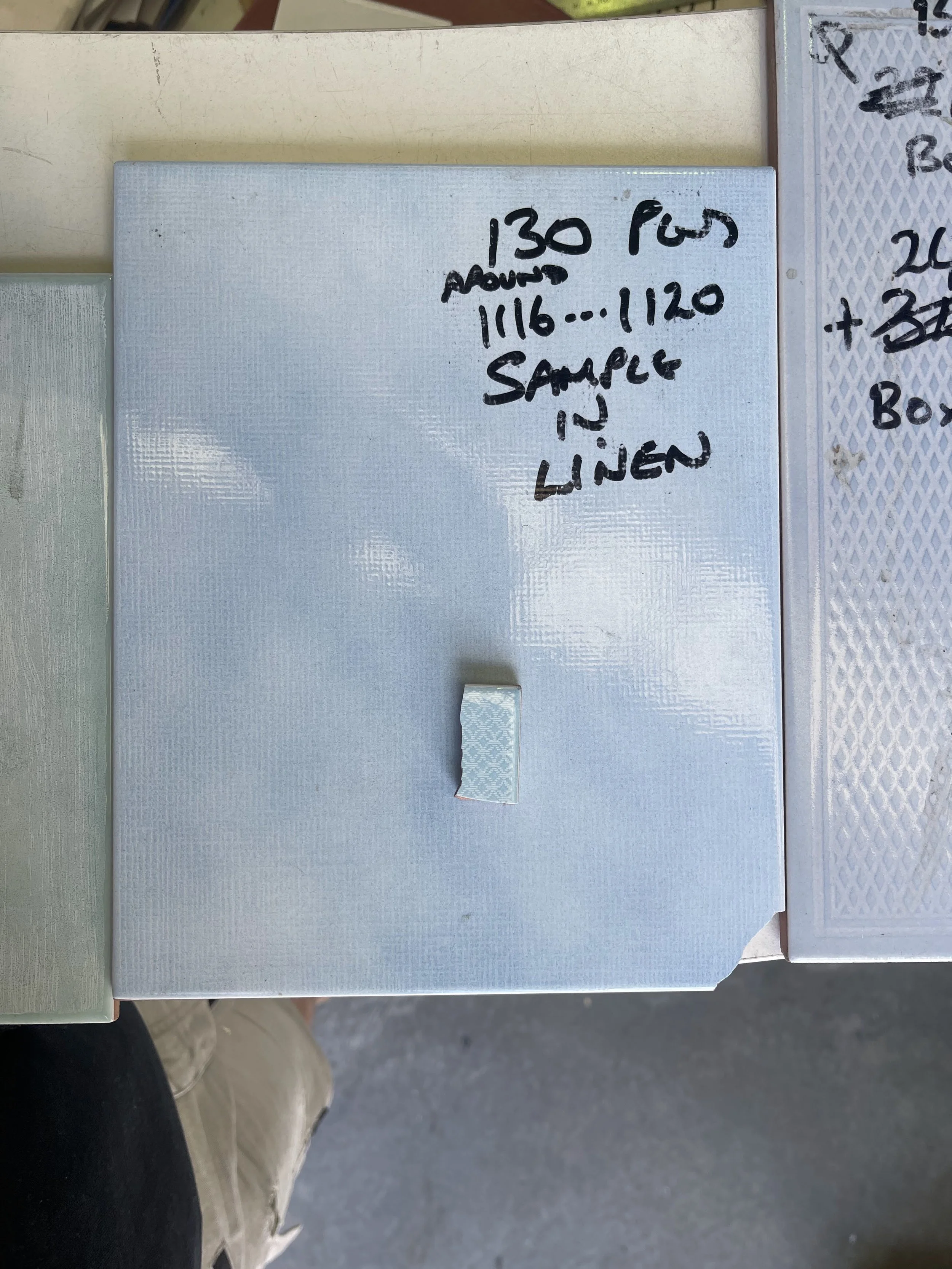 200x250 vintage 80's bathroom tile matched