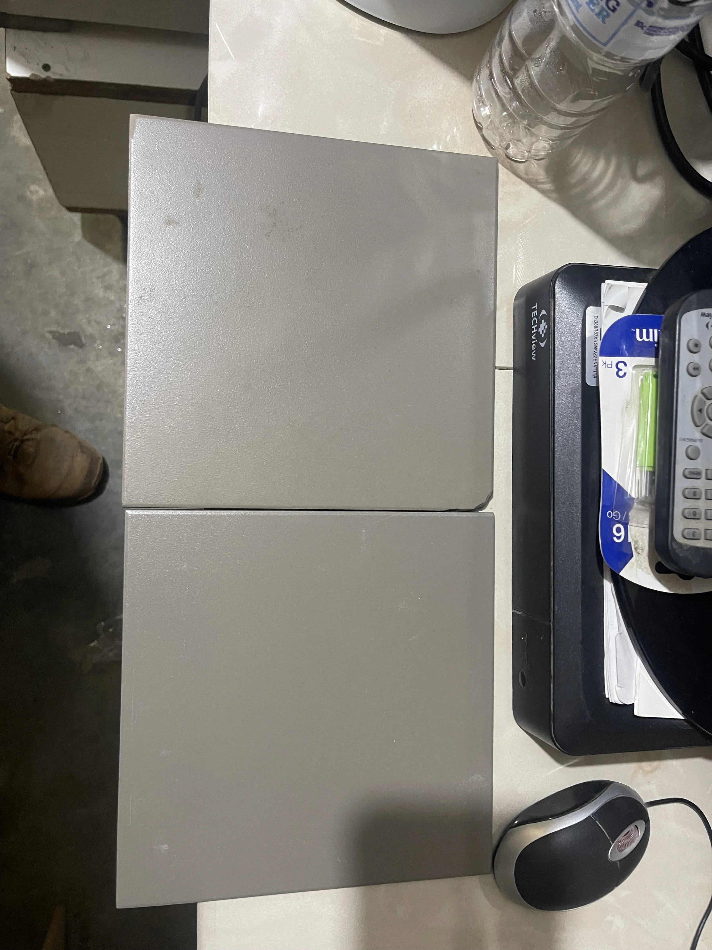 198x198 grey satin finish tile match